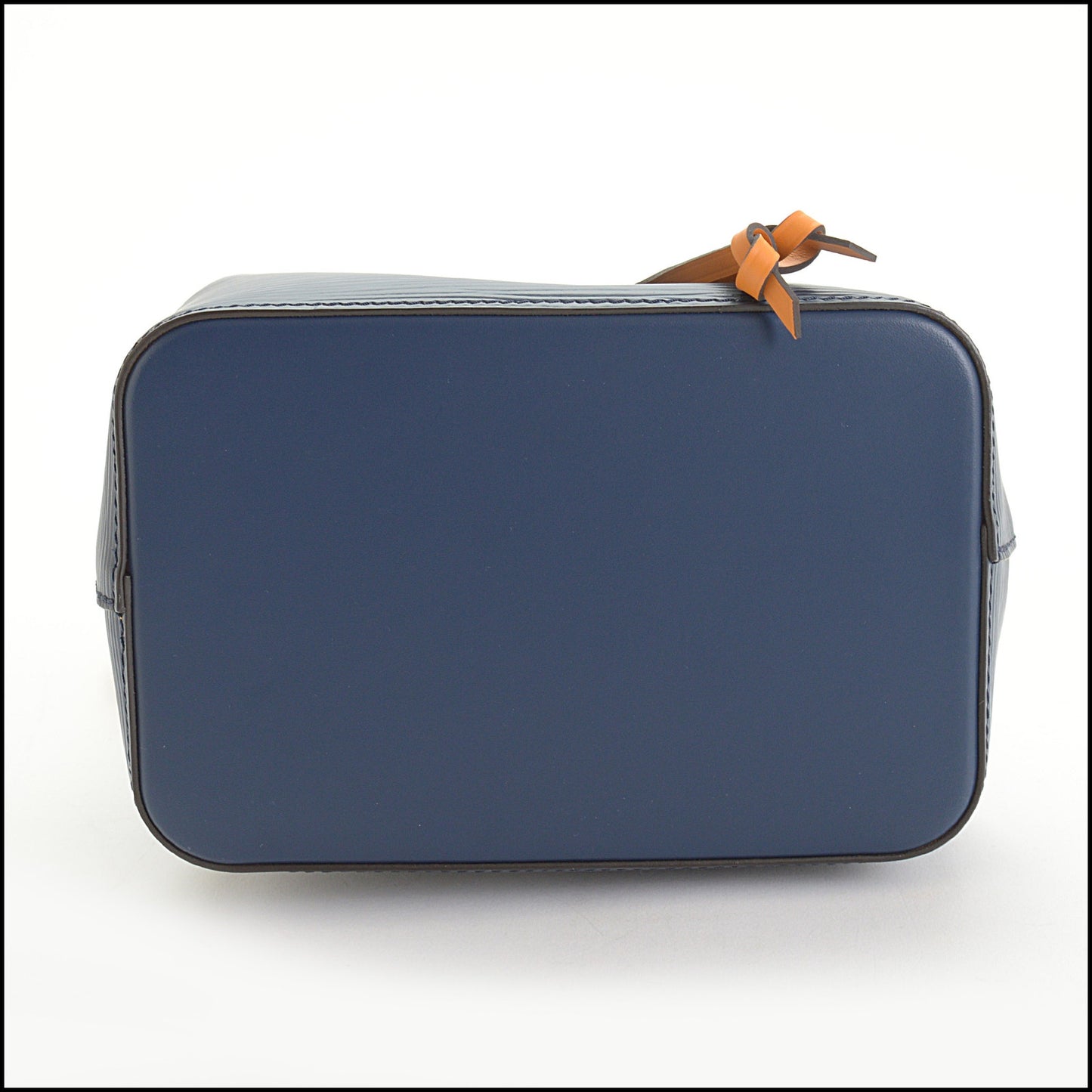 RDC14704 LOUIS VUITTON Indigo Blue Epi & Safran Orange Leather NeoNoe BB Crossbody Bag
