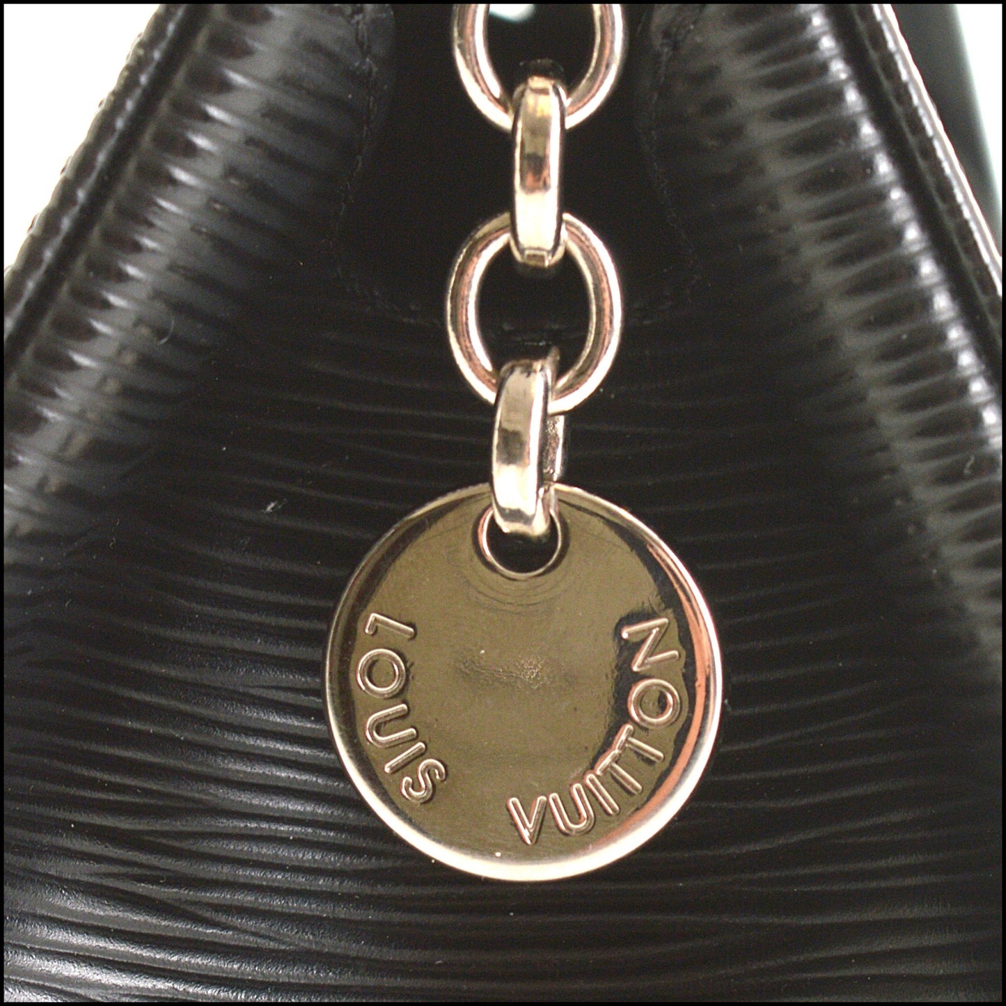 RDC15395 LOUIS VUITTON Black Epi Leather Brea Handbag