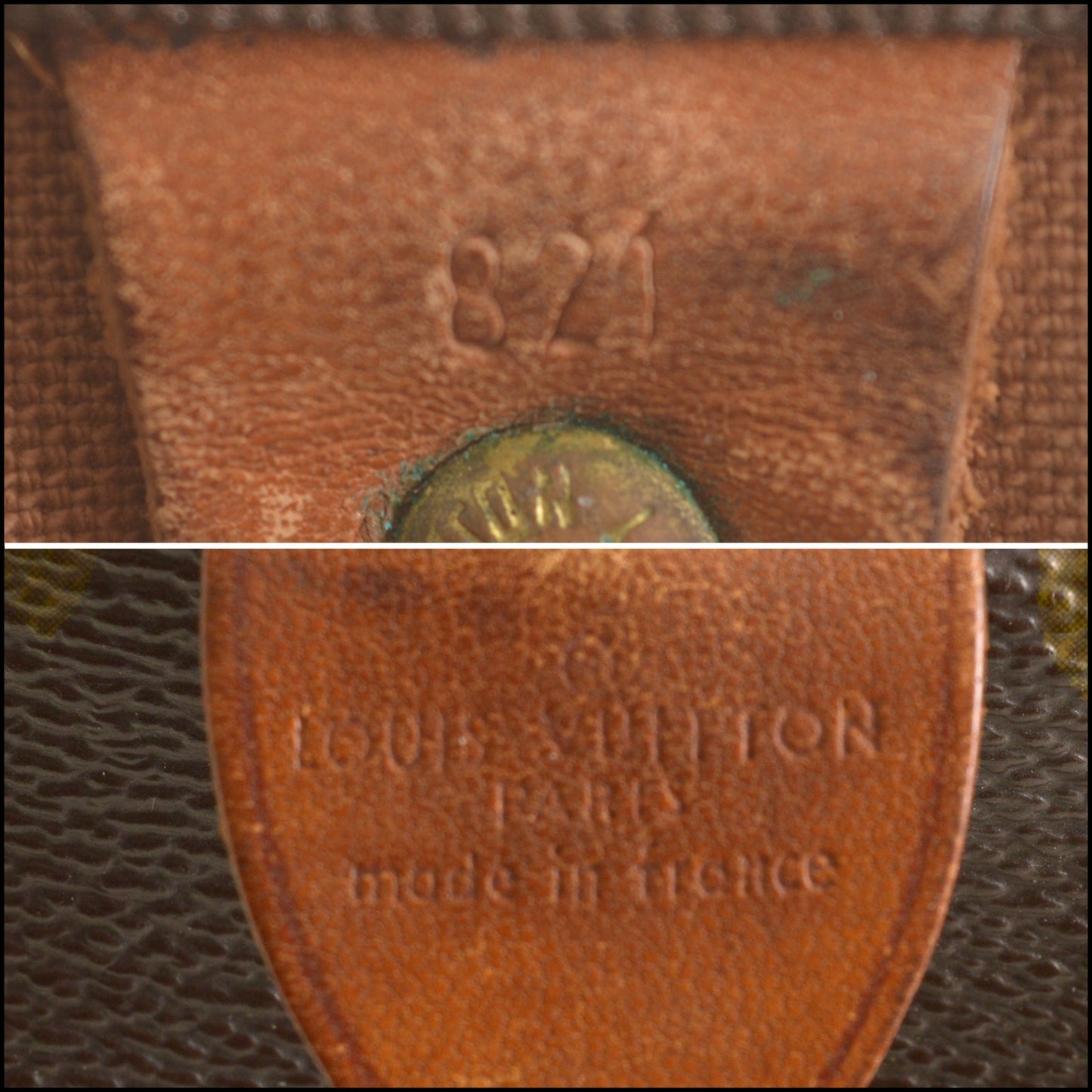 RDC15276 LOUIS VUITTON '82 Brown LV Monogram Canvas Speedy 30