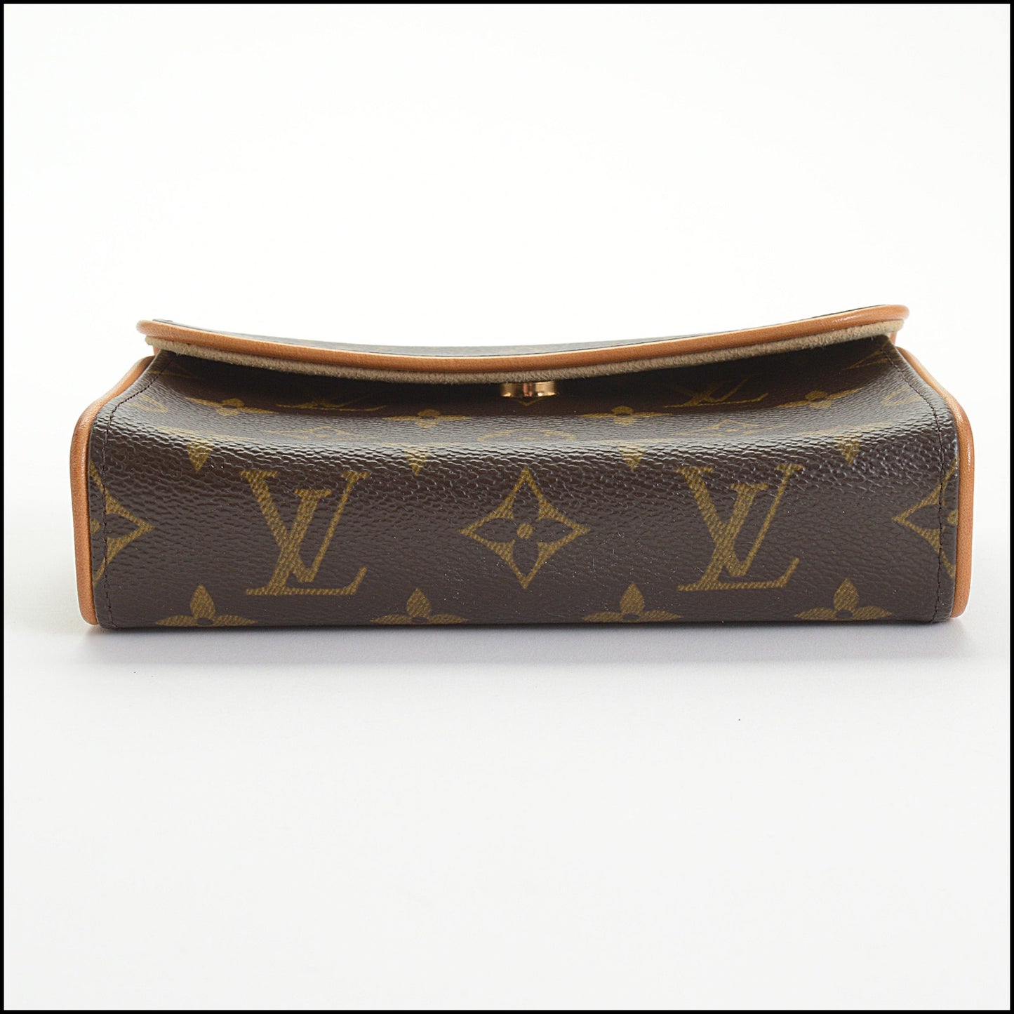 RDC14422 LOUIS VUITTON Vintage '03 LV Monogram Canvas Pochette Florentine Belt Bag Size XS