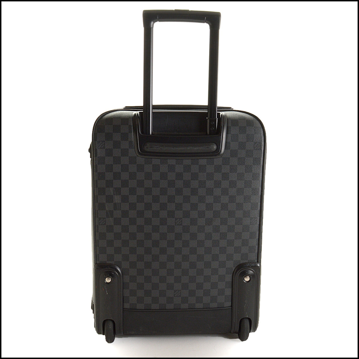 RDC15666 LOUIS VUITTON 2011 Black/Grey Damier Graphite Pegase 55 Canvas Rolling Luggage