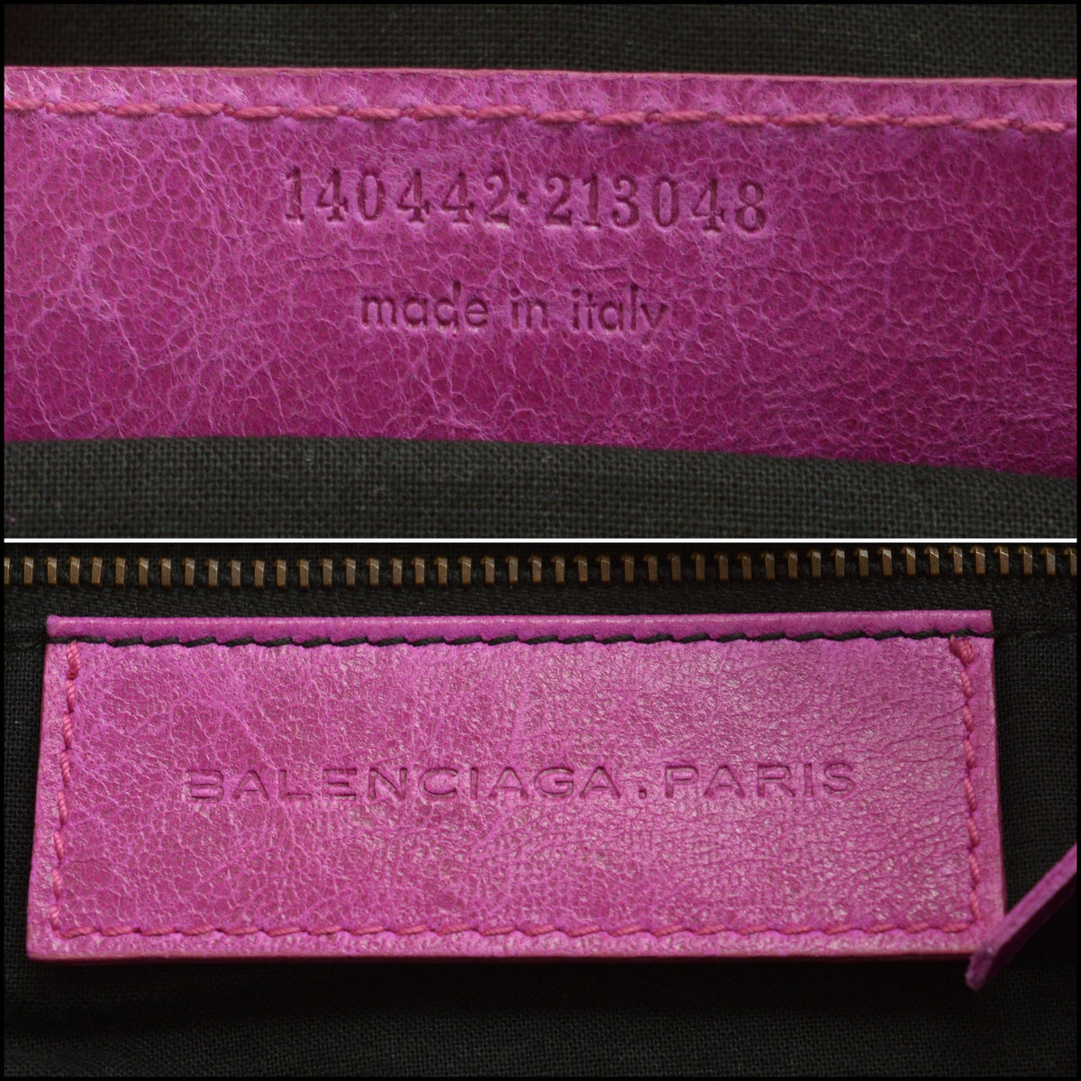 RDC15745 BALENCIAGA '08 Amethyst Classic Hardware Day Bag