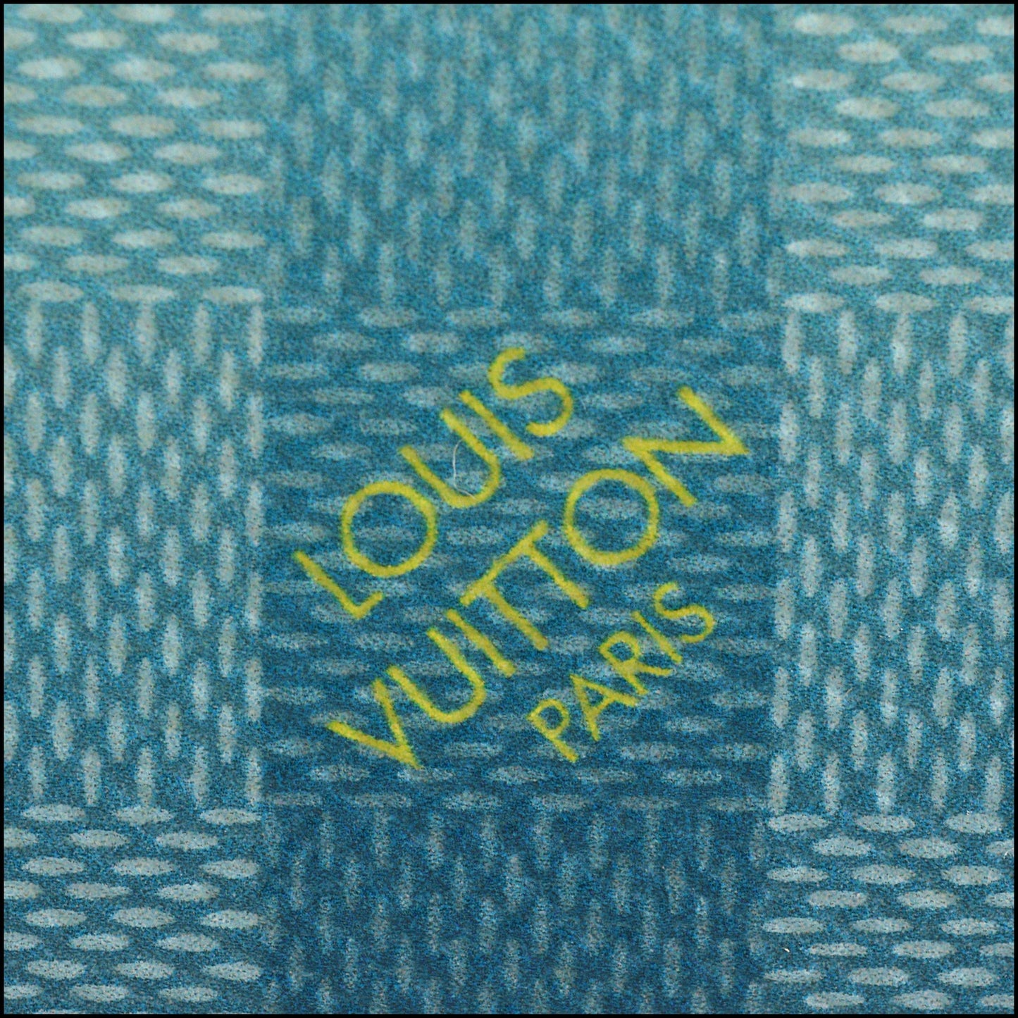 RDC15519 LOUIS VUITTON Blue Damier Stripes Multiple Wallet