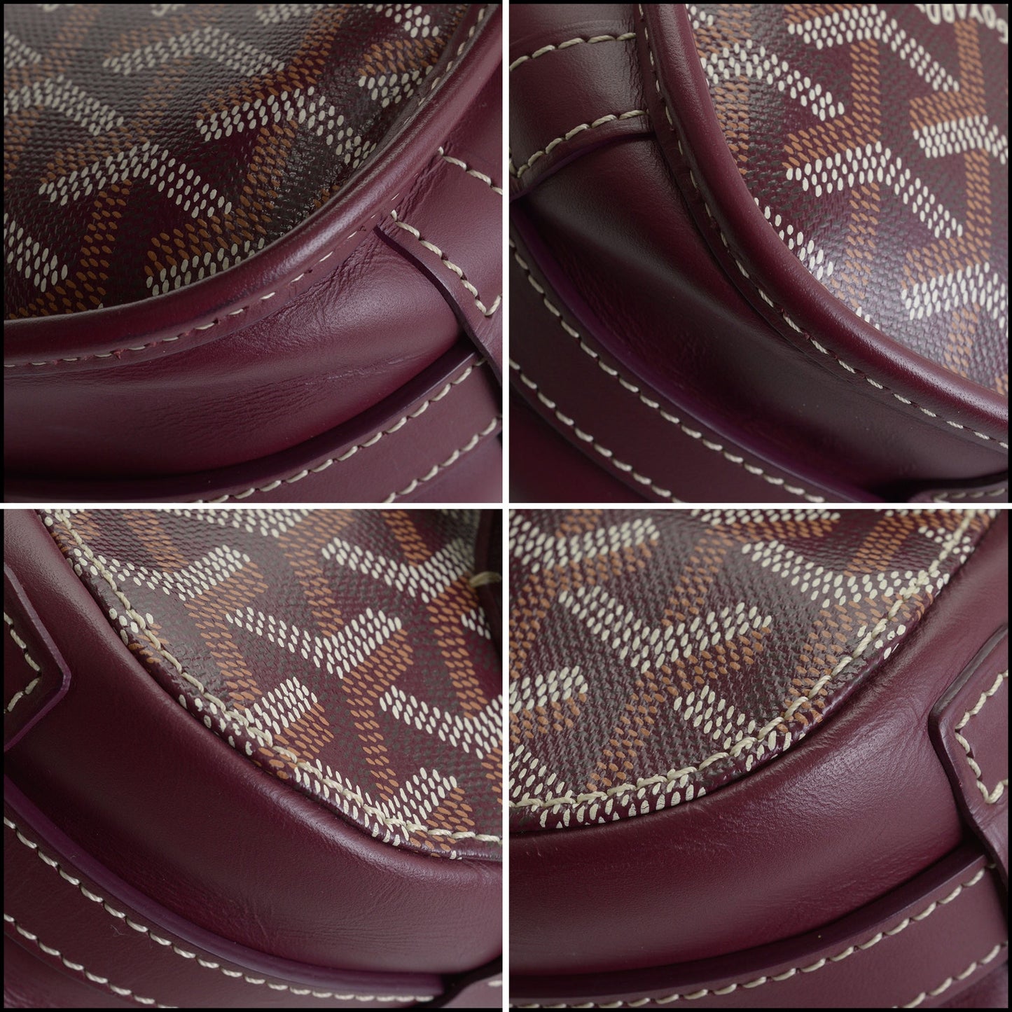 RDC14459 Goyard Goyardine Belvedere MM Crossbody Bag
