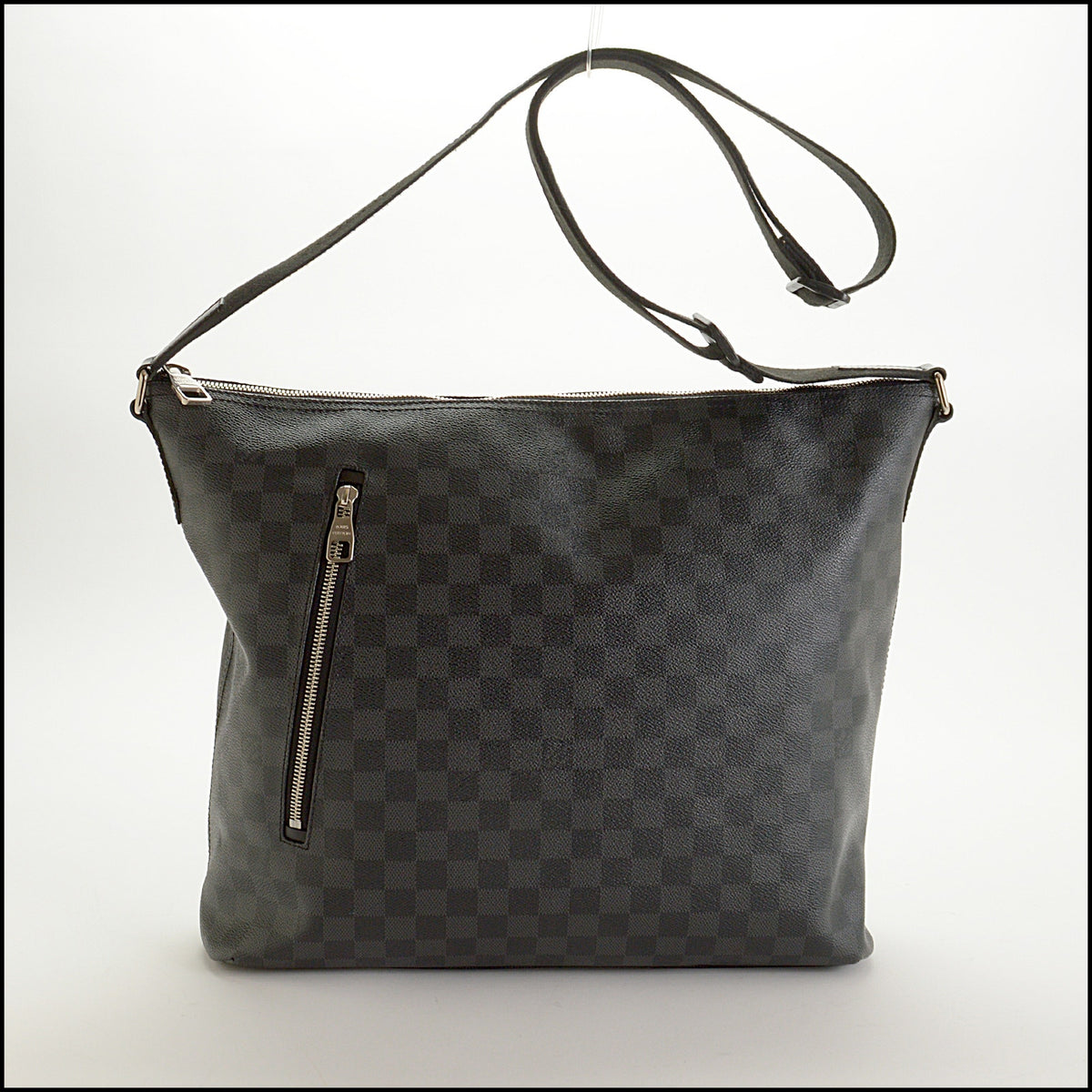 RDC15667 LOUIS VUITTON 2011 Black/Grey Damier Graphite Mick GM Messanger Bag