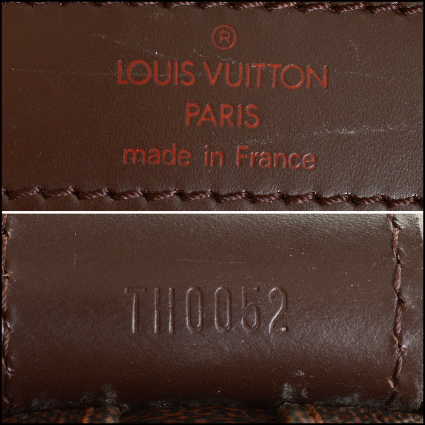 RDC14880 LOUIS VUITTON '02 Damier Ebene Naviglio Messenger Bag