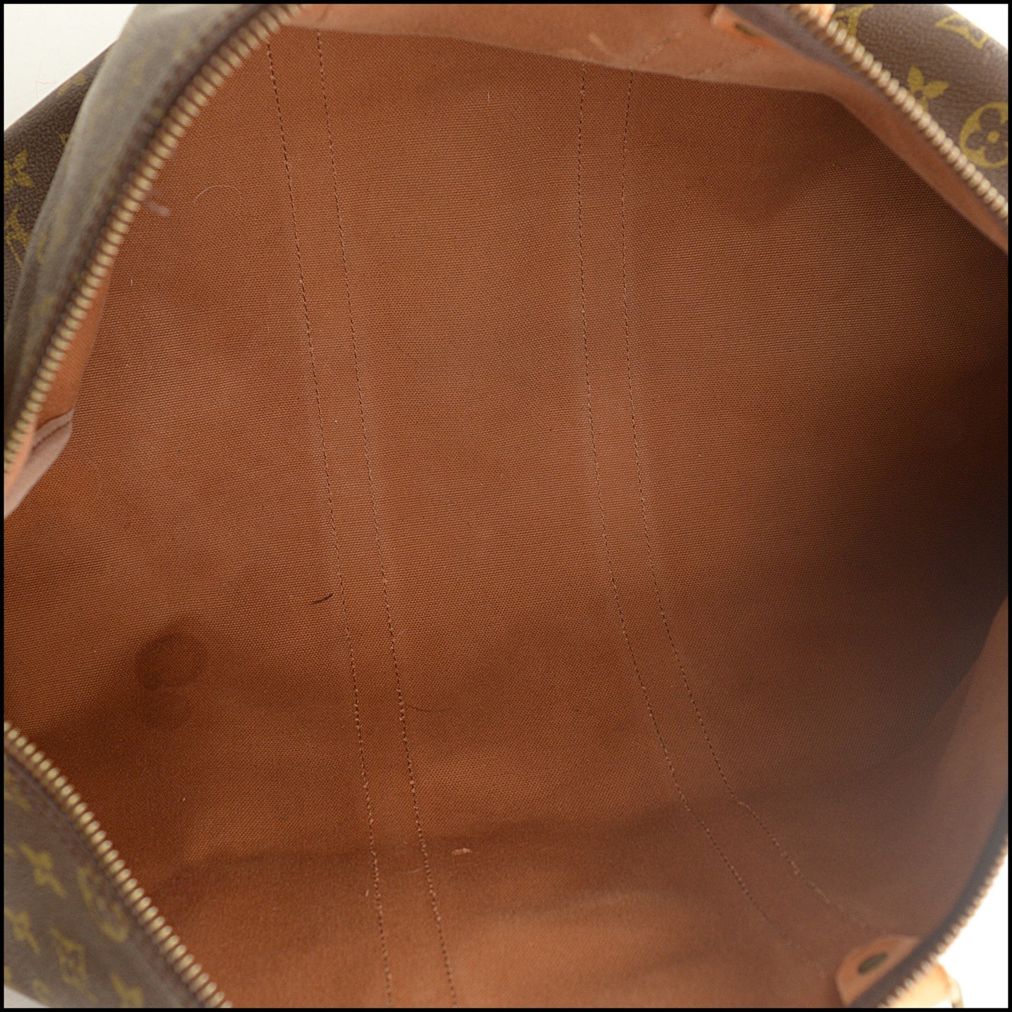 RDC15336 LOUIS VUITTON '83 Brown LV Monogram Keepall 45