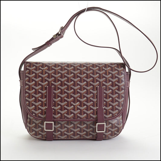 RDC14459 Goyard Goyardine Belvedere MM Crossbody Bag