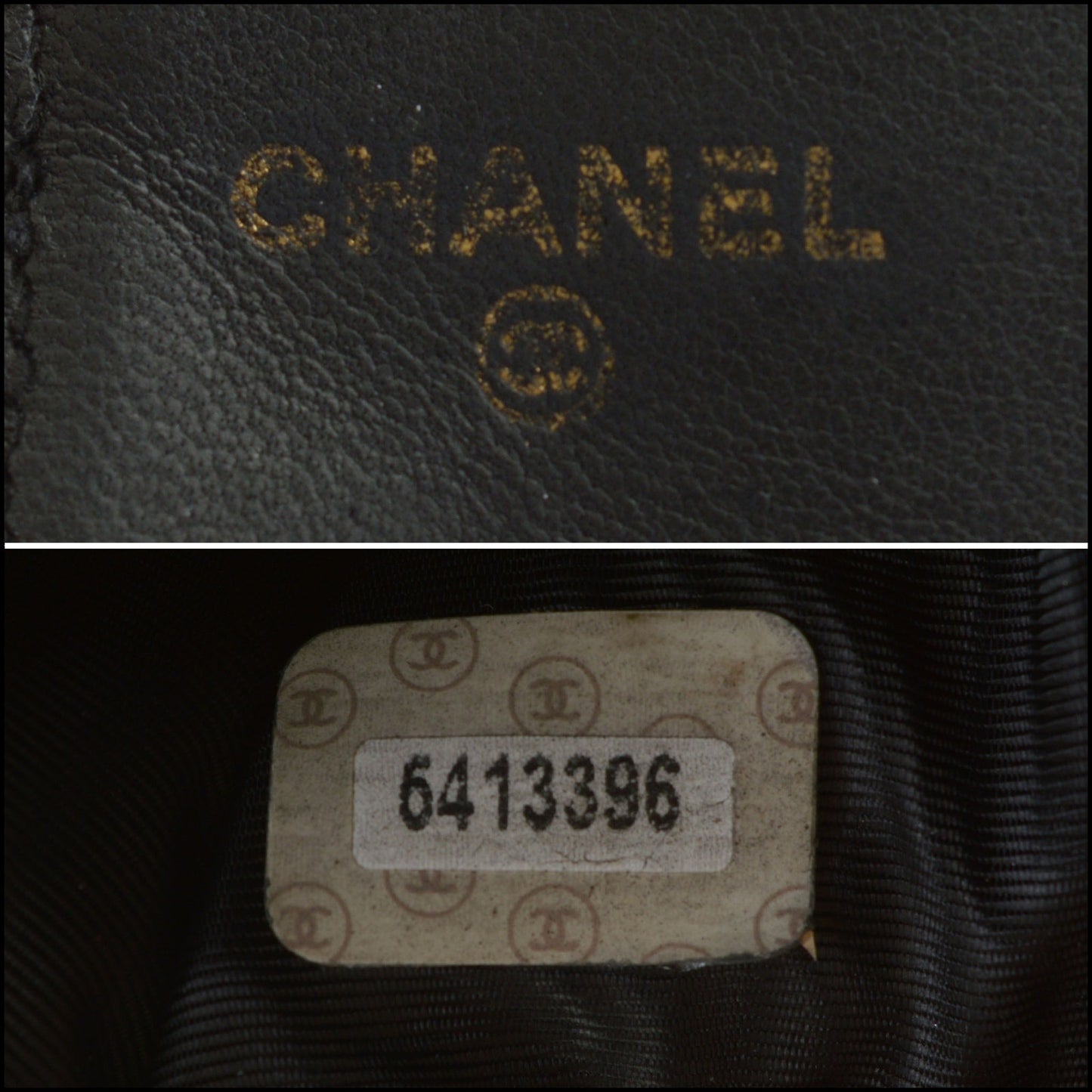 RDC14525 CHANEL '00-'02 Black Caviar Leather Timeless French Wallet