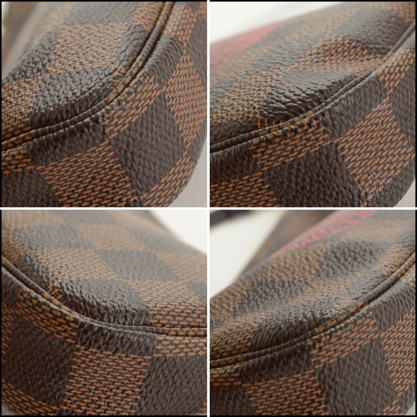RDC15602 LOUIS VUITTON '08 Damier Ebene "Trunks & Bags" Mini Pouch