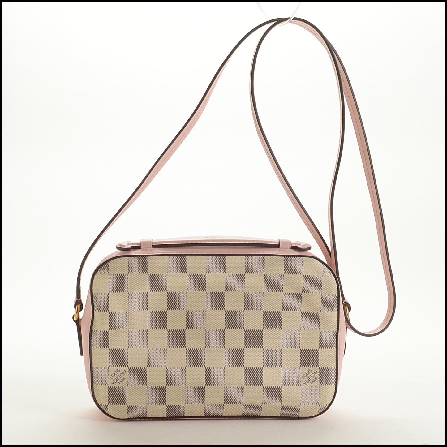 RDC15361 LOUIS VUITTON '19 Pink Damier Azur Saintonge