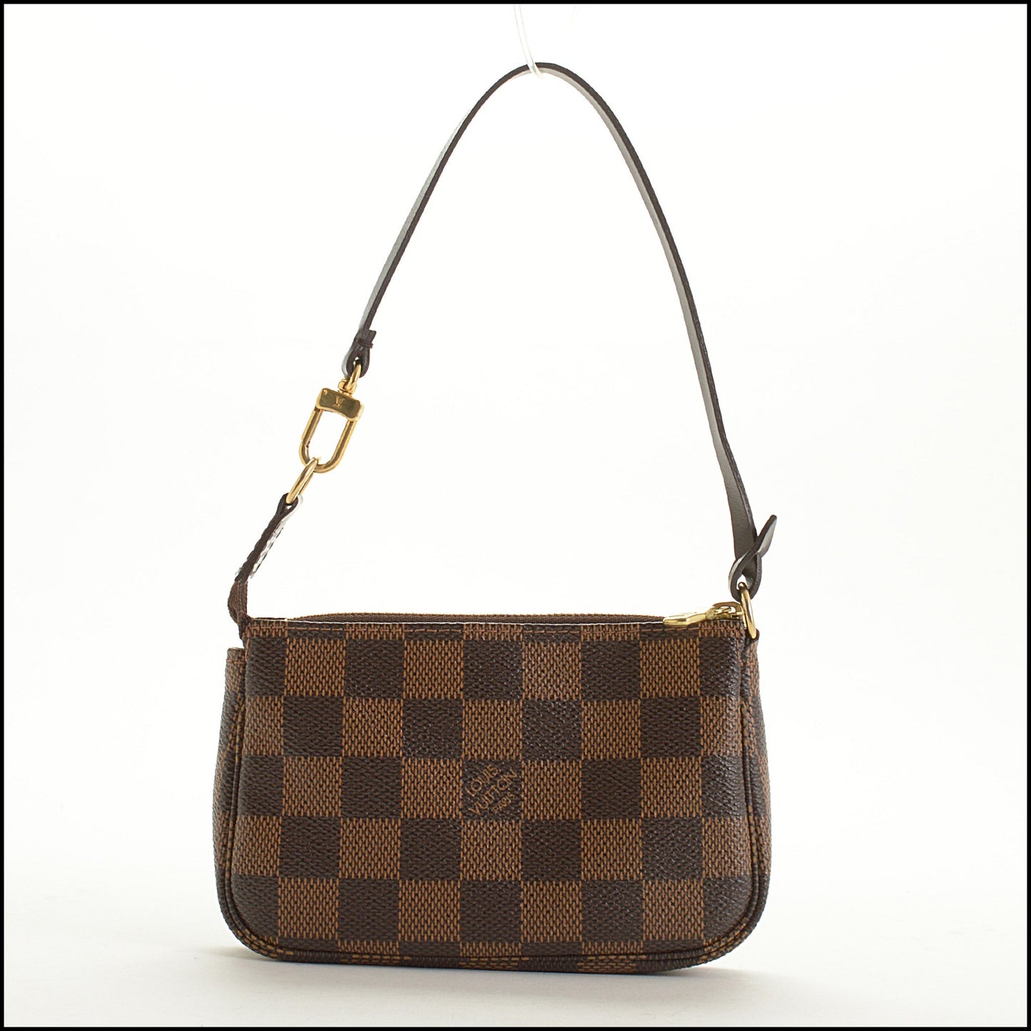 RDC15602 LOUIS VUITTON '08 Damier Ebene "Trunks & Bags" Mini Pouch
