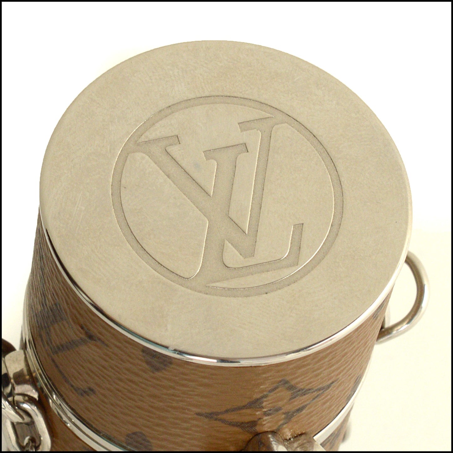 RDC15149 LOUIS VUITTON '19 Brown Reverse Monogram Lipstick Case