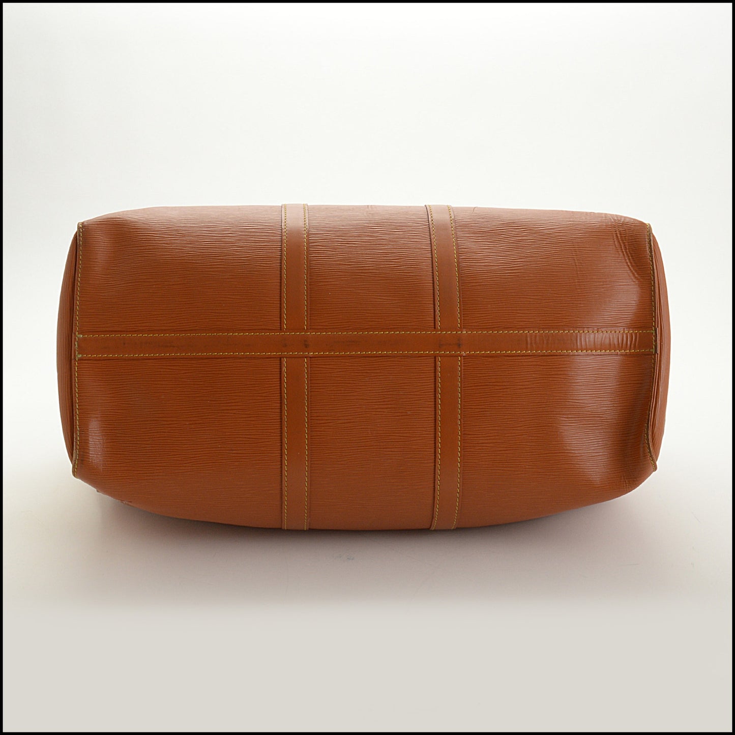 RDC15024 LOUIS VUITTON '91 Gold Tan Brown Epi Keepall 50 Travel Bag