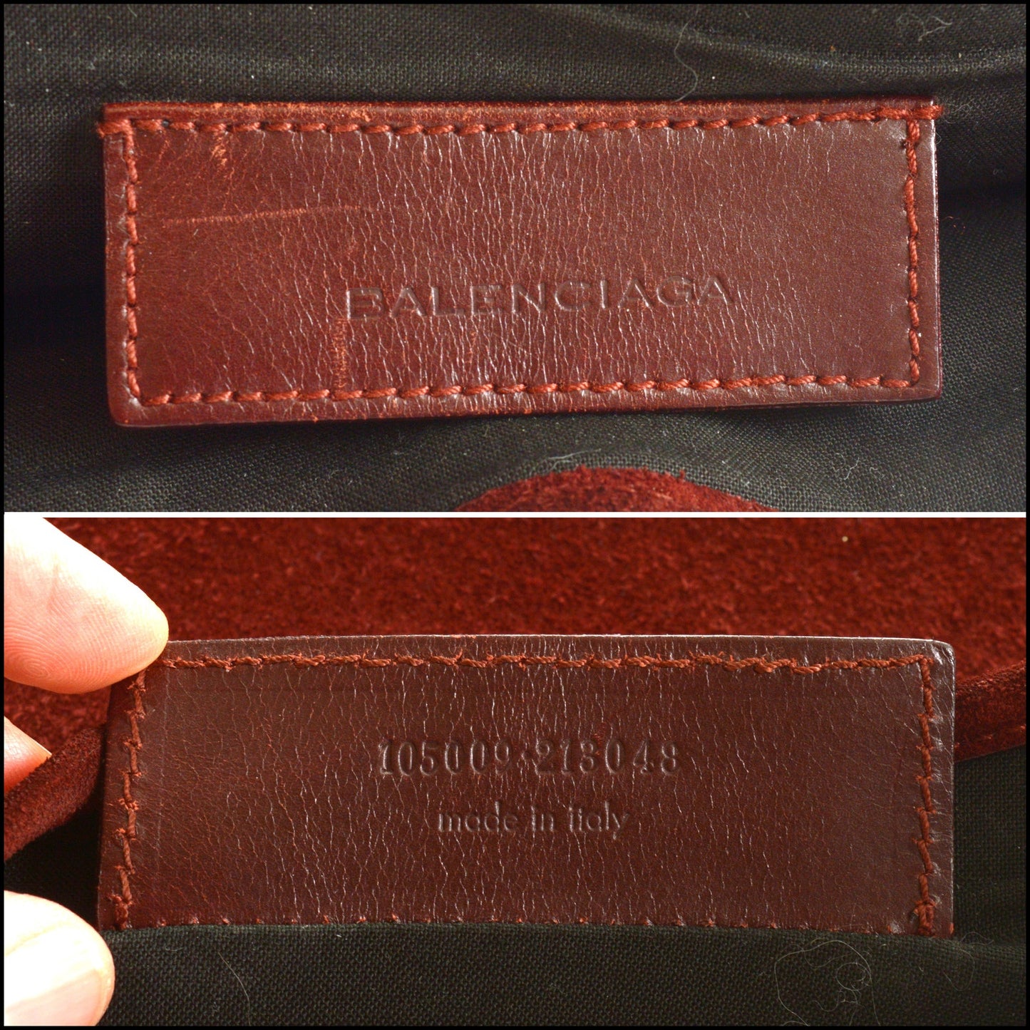 RDC15421 BALENCIAGA '02 Burgundy Suede Besace Multi-zip Moto Messenger Bag