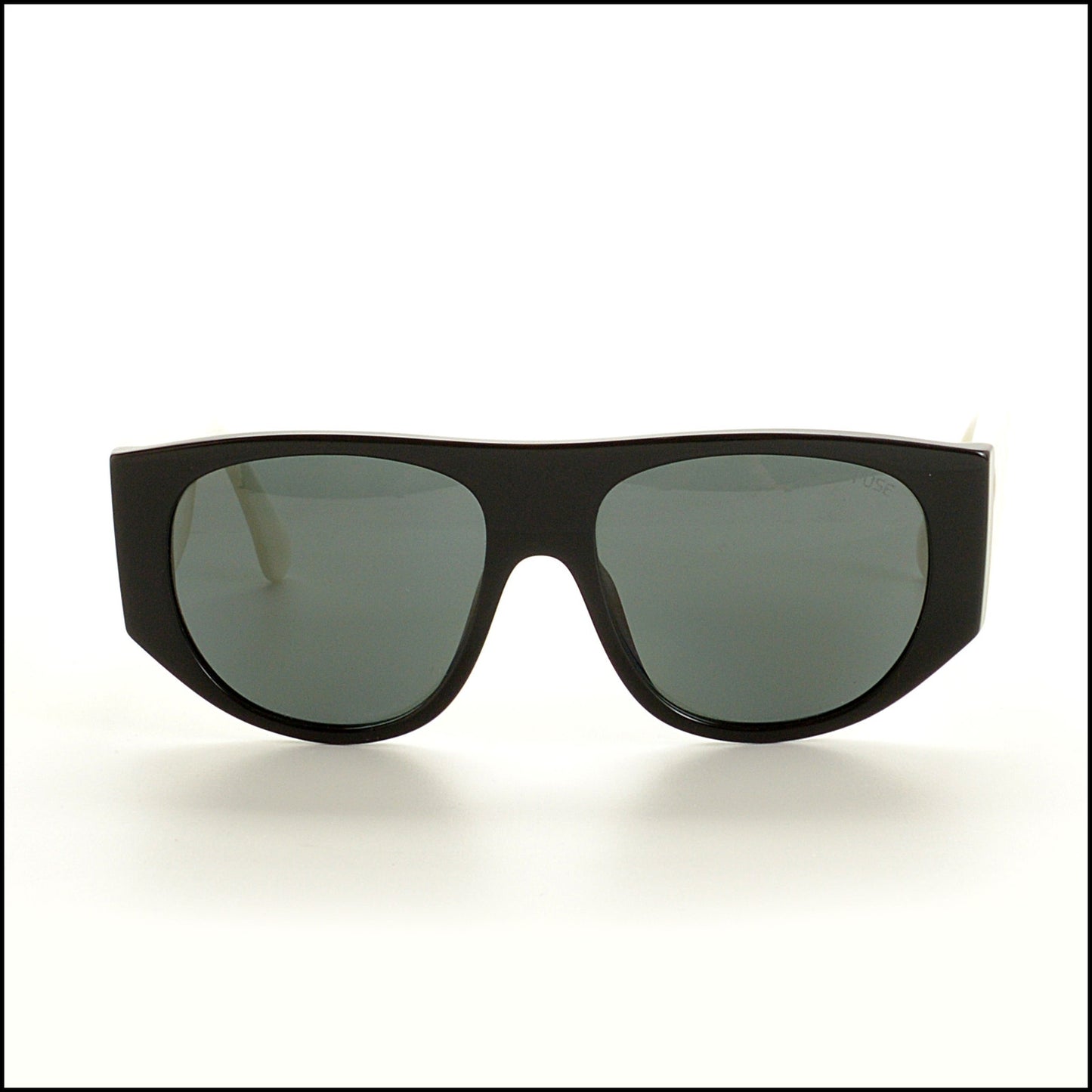RDC15362 CHANEL '22 Black/Ivory Quilted CC Pilot Sunglasses