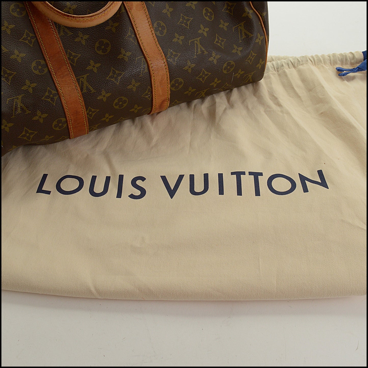 RDC15336 LOUIS VUITTON '83 Brown LV Monogram Keepall 45