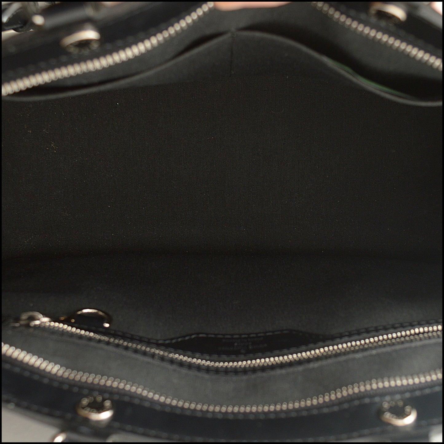 RDC15395 LOUIS VUITTON Black Epi Leather Brea Handbag