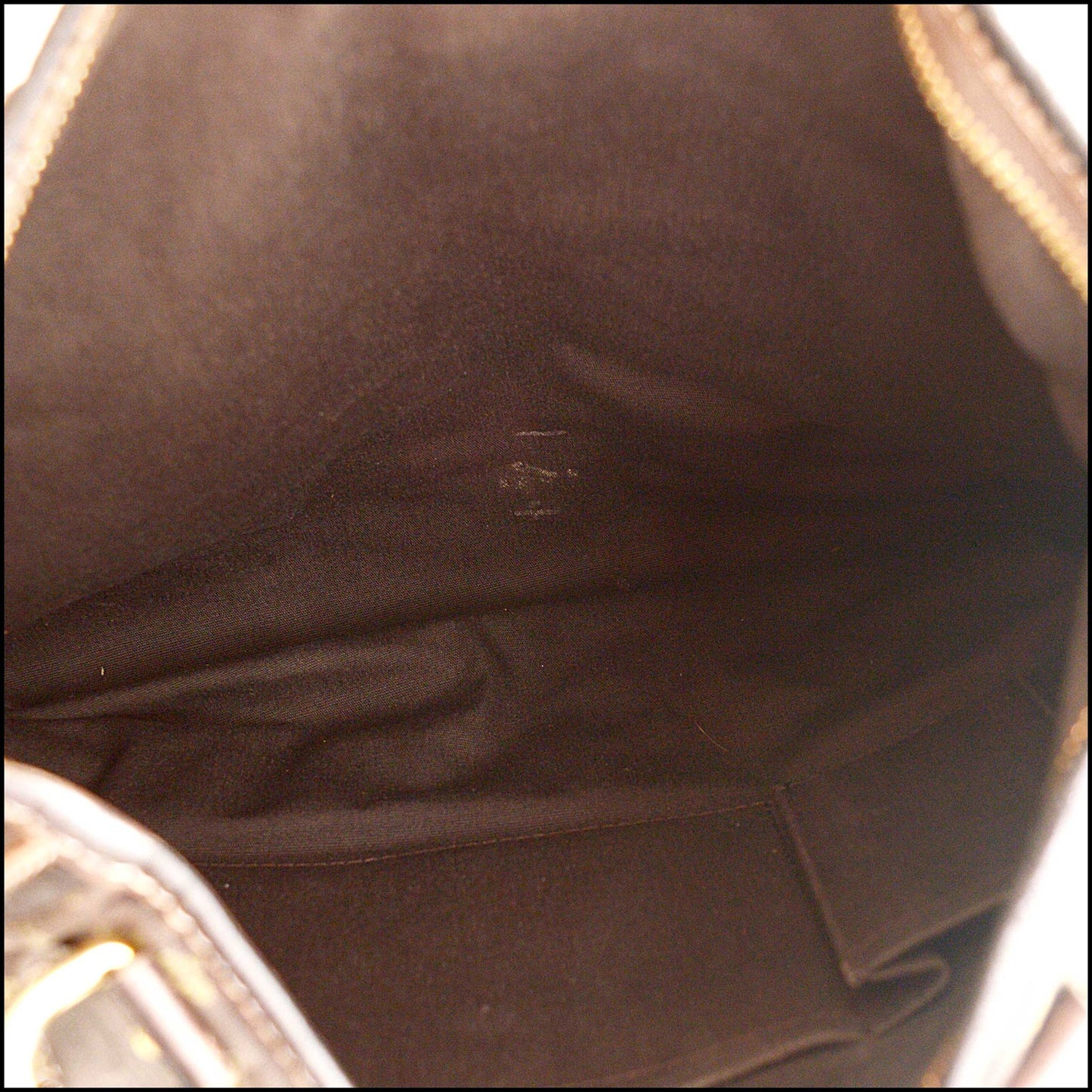 RDC15579 LOUIS VUITTON '08 Brown Monogram Idylle Mini Lin Elegie Bag