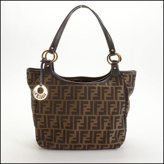 RDC14903 FENDI Zucca Canvas Small Chef Shopper