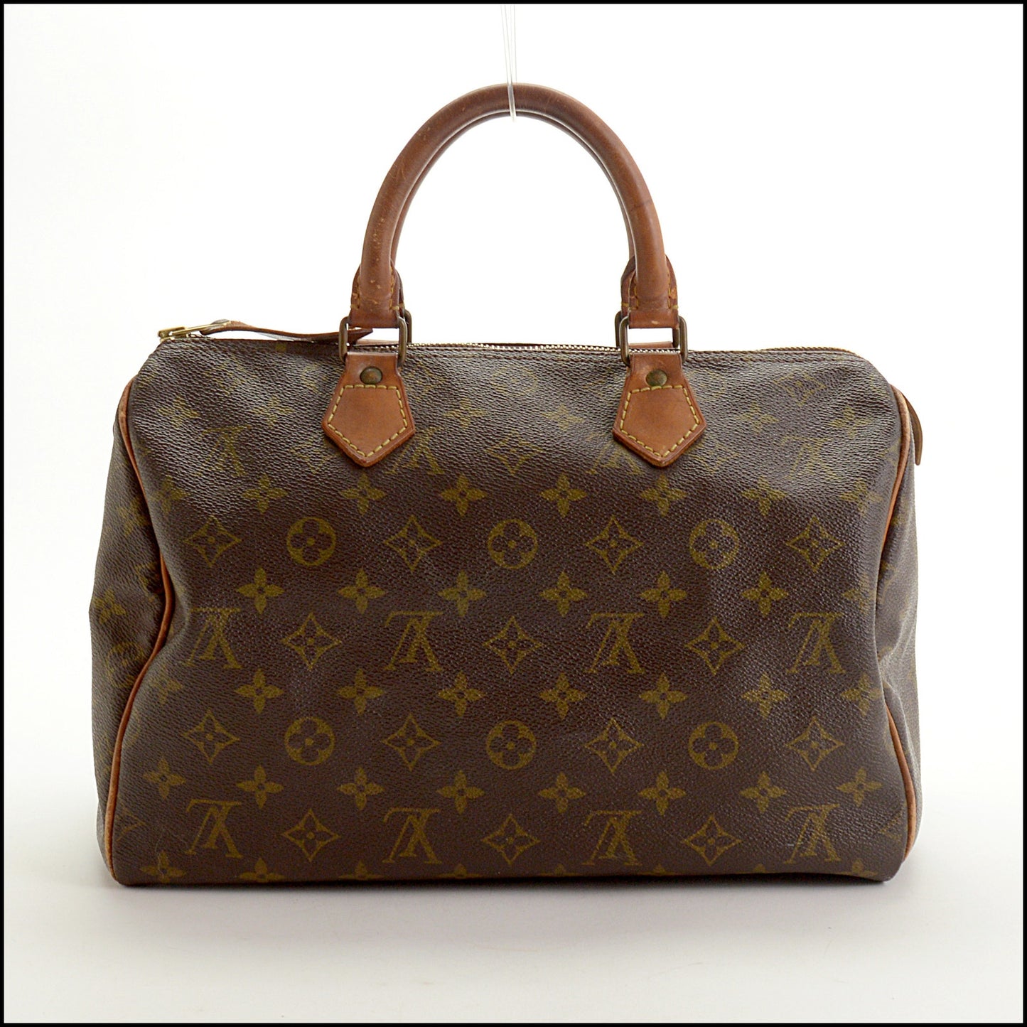 RDC15276 LOUIS VUITTON '82 Brown LV Monogram Canvas Speedy 30