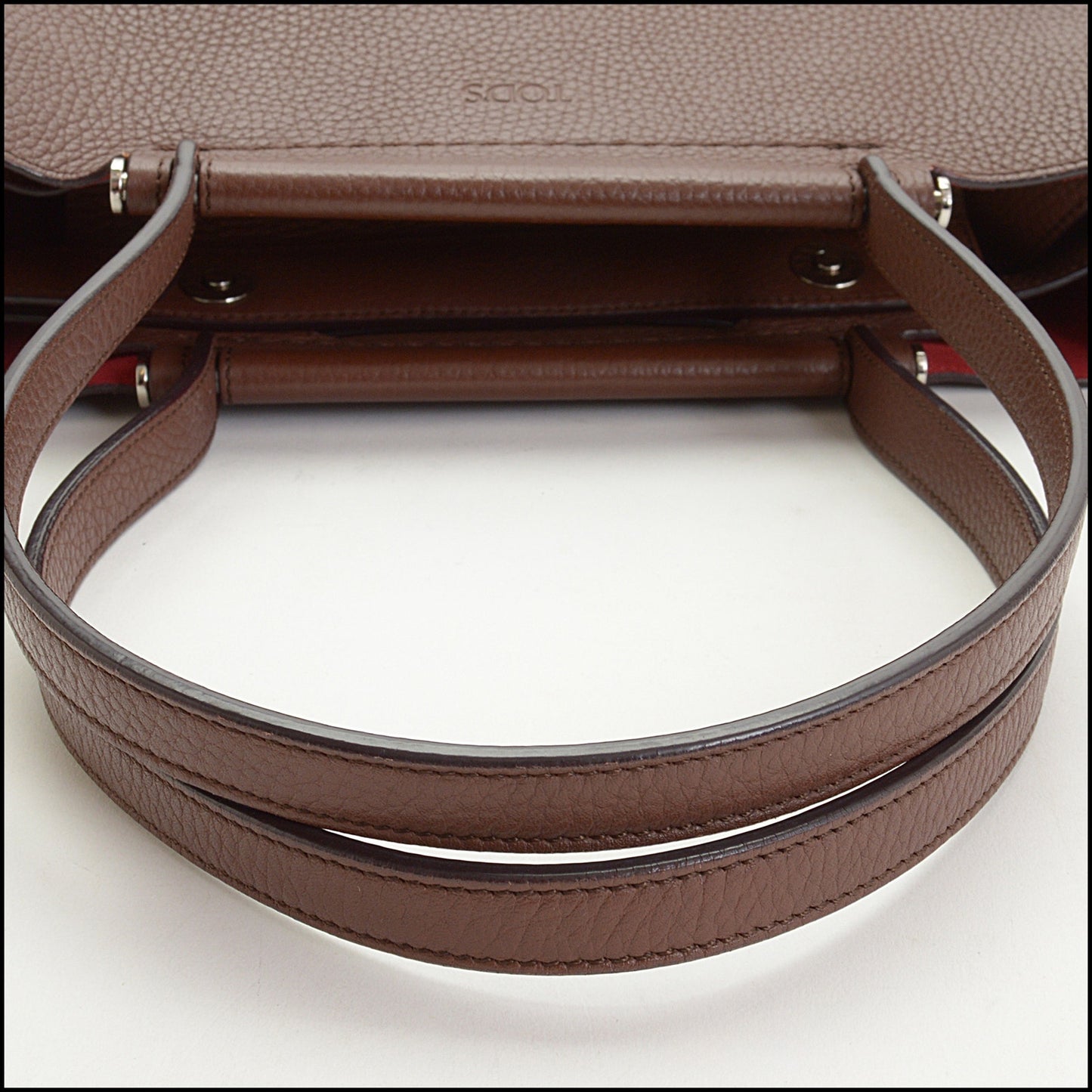 RDC14902 TOD'S Brown Tote Wave
