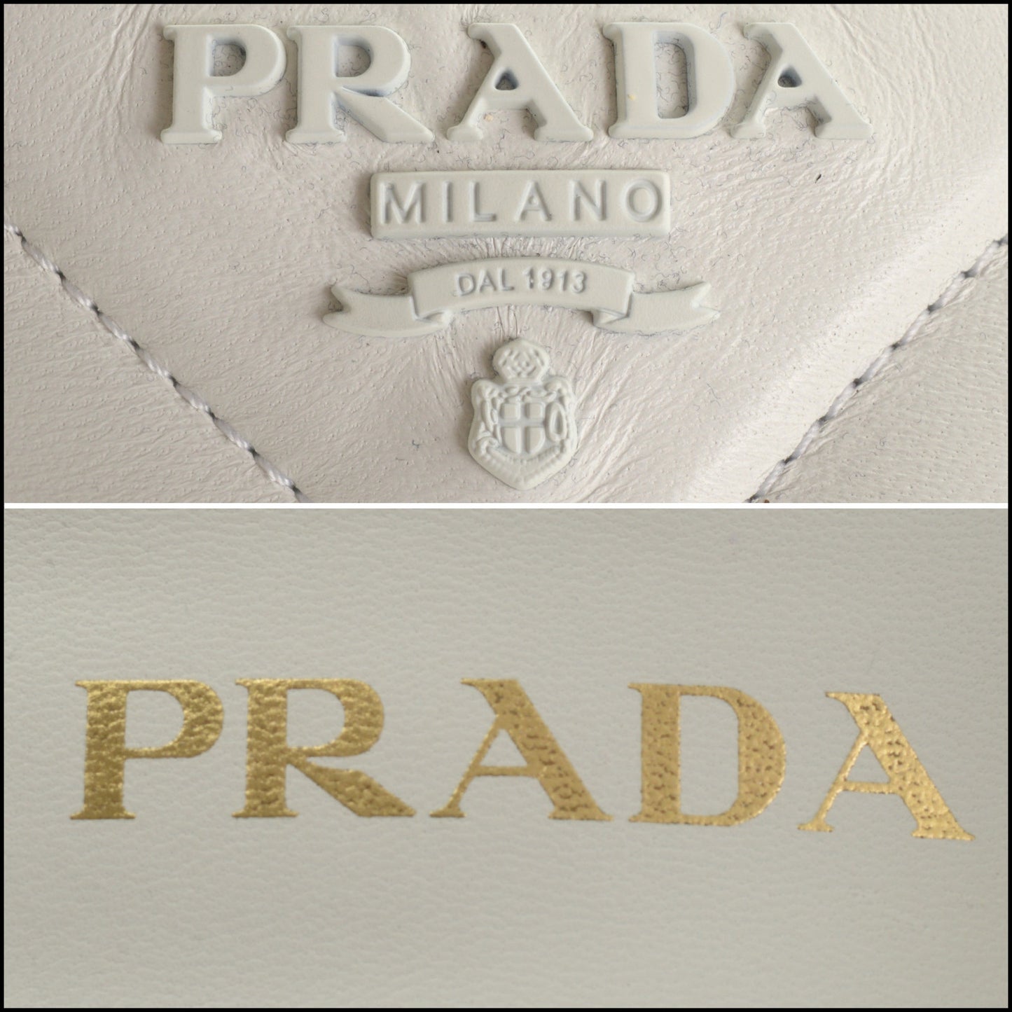 RDC15430 PRADA White Quilted Criss-Cross Sandals with Block Heel Size 39.5