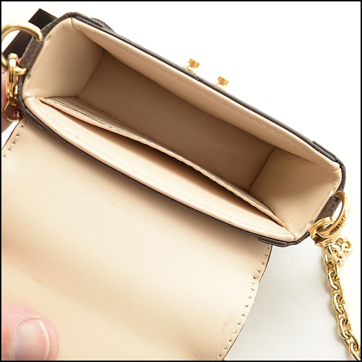 RDC15693 LOUIS VUITTON Monogram Petite Malle Mini Trunk Crossbody Bag