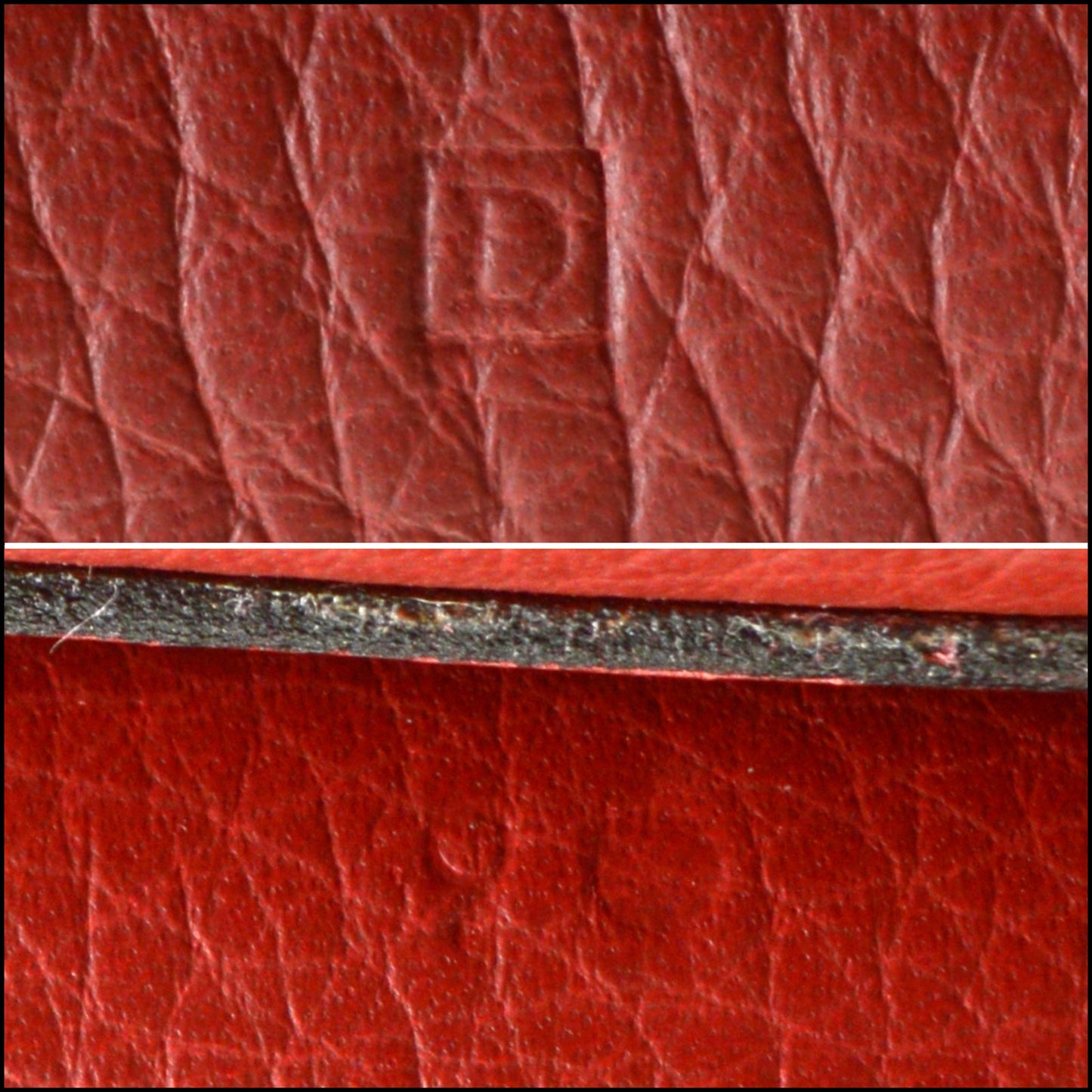 RDC15182 HERMES 2000 Red Leather Sherpa Backpack