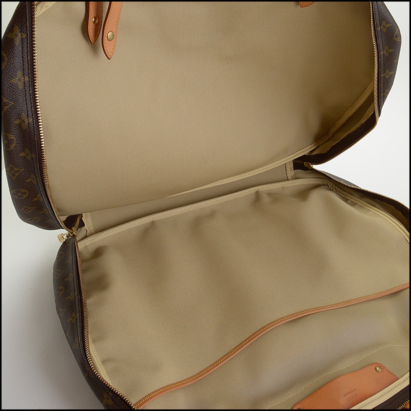 RDC14380 Authentic LOUIS VUITTON Vintage '90 LV Monogram Canvas Alize Travel Bag