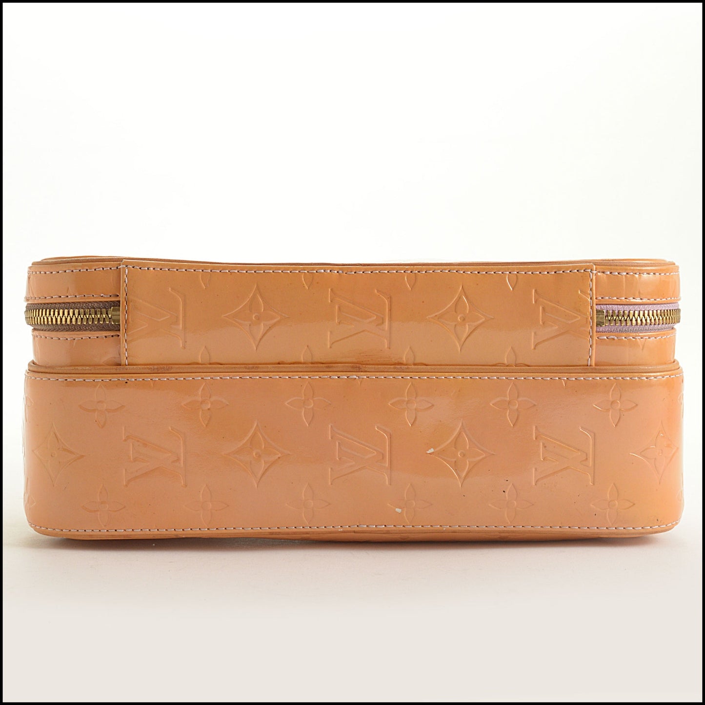 RDC15584 LOUIS VUITTON '06 Peach Vernis Monogram Murray Small Backpack
