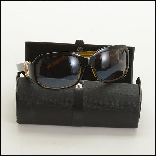 RDC15192 MONTBLANC Vintage Black and Yellow Sunglasses