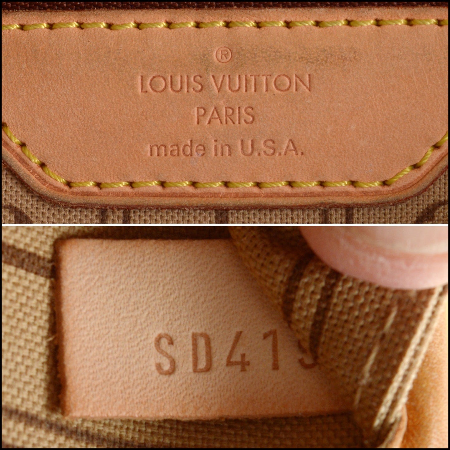 RDC14460 Louis Vuitton LV Monogram Canvas Neverfull MM Tote Bag