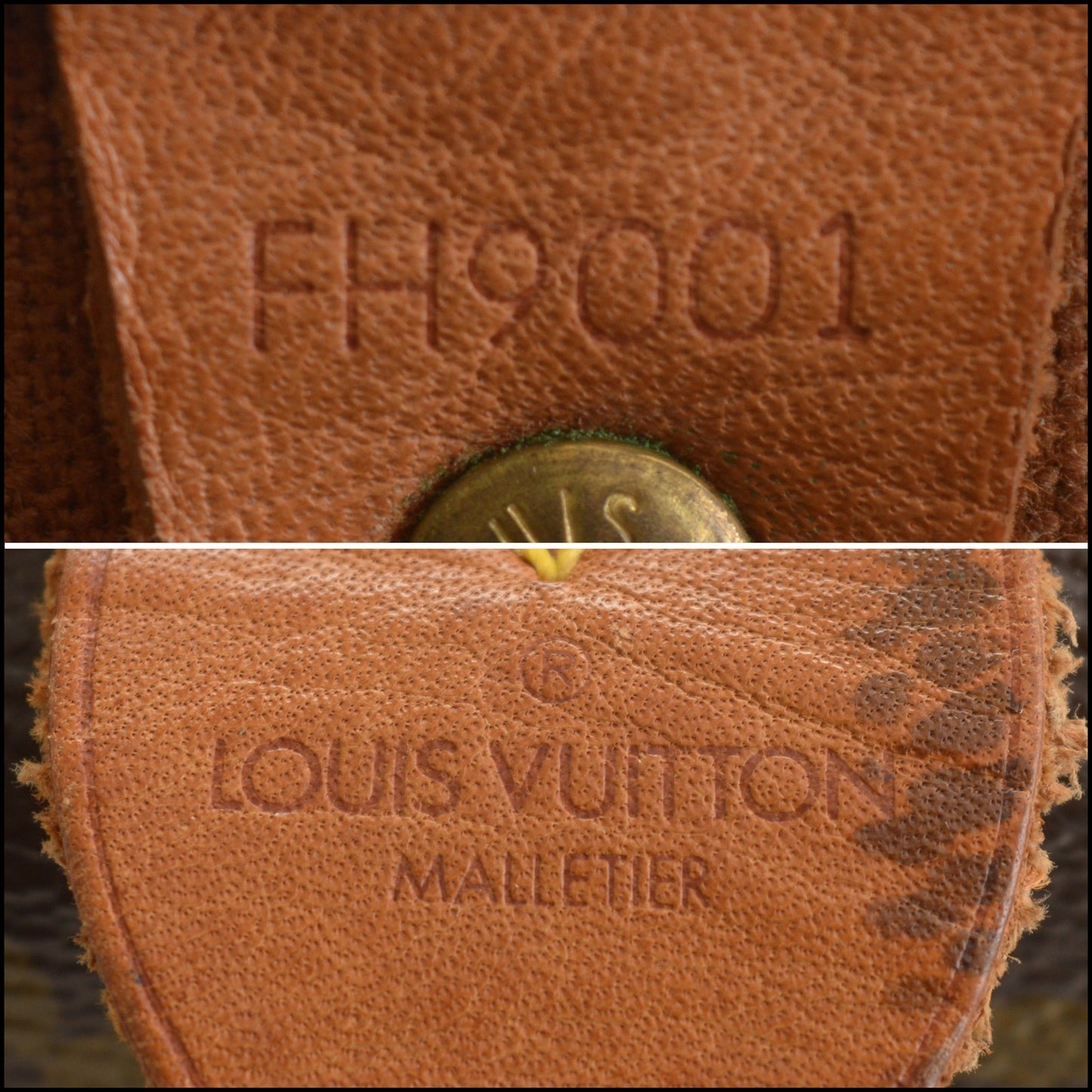 RDC15330 LOUIS VUITTON '01 Brown Vintage LV Monogram Canvas Speedy 35