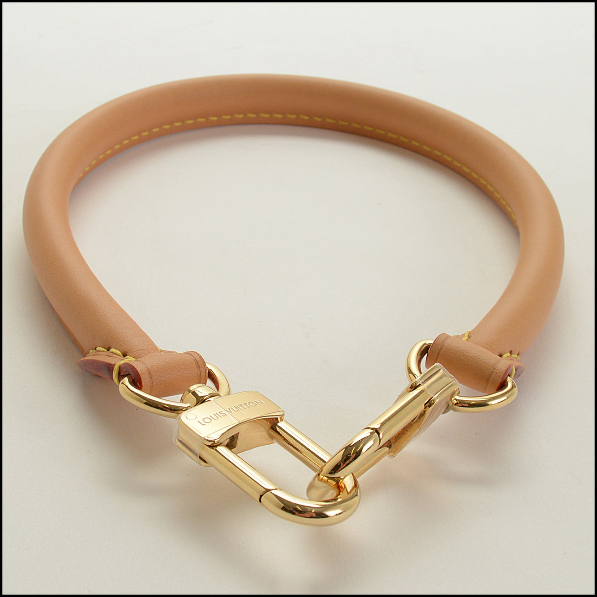 RDC15726 LOUIS VUITTON Vachetta Leather Top Handle For LV Bag