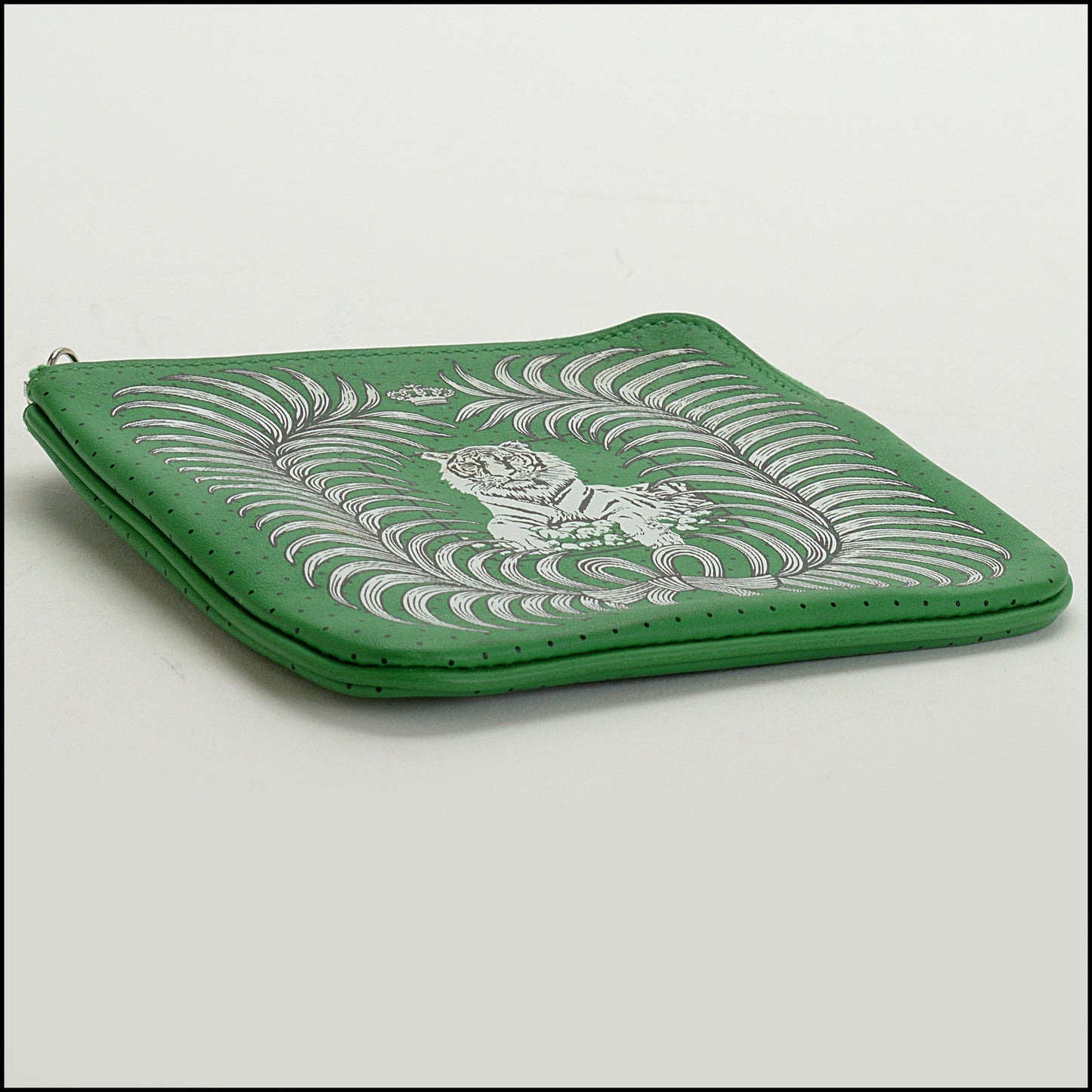RDC14894 HERMES '20 Bamboo Swift "Tigre Royal Bandana" Carre Pocket Pouch