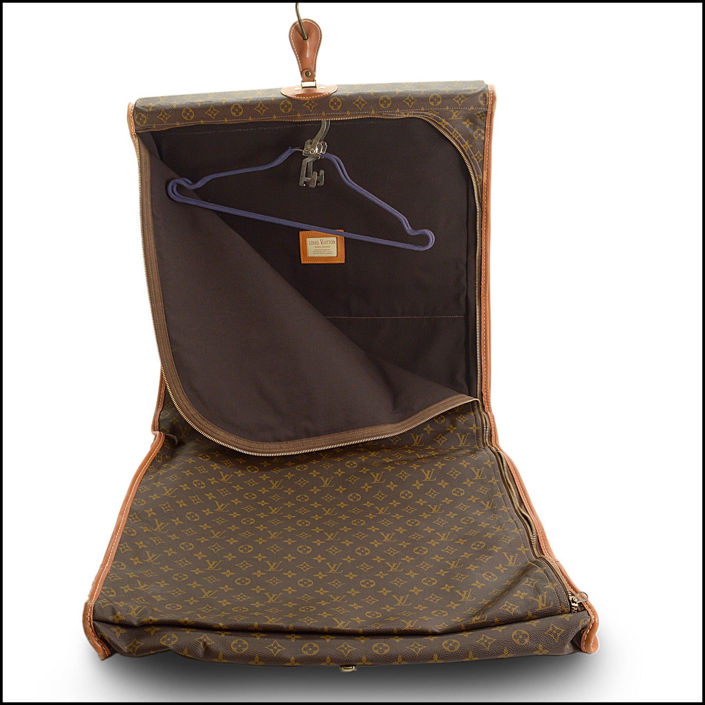 RDC15084 LOUIS VUITTON Vintage French Co. LV Monogram Long Folding Garment Bag