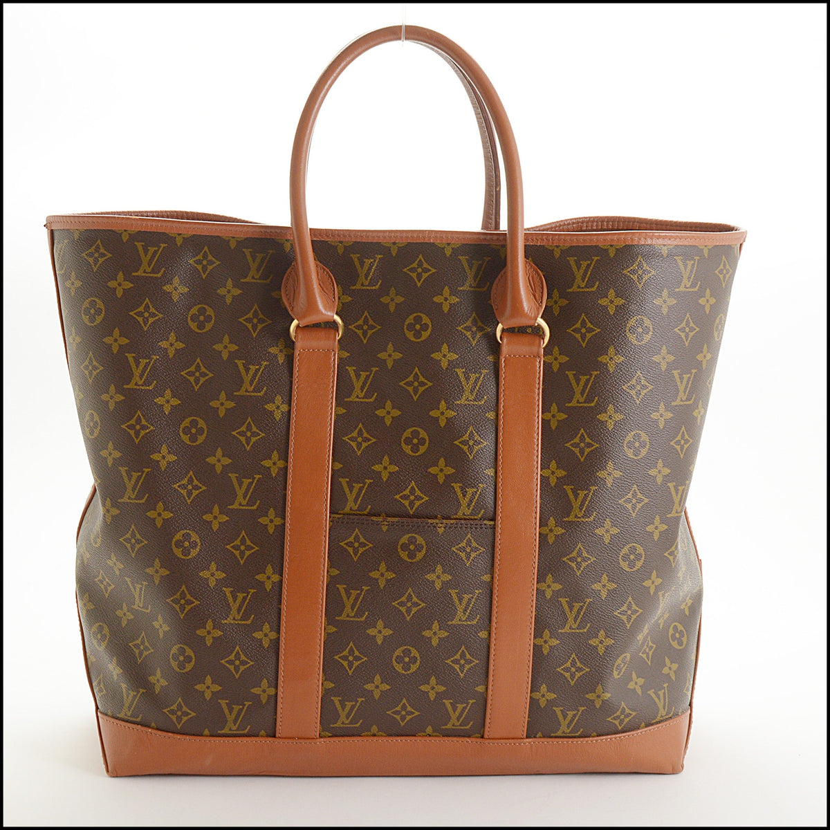 RDC15632 LOUIS VUITTON Vintage LV Monogram Sac Weekend GM Tote Bag