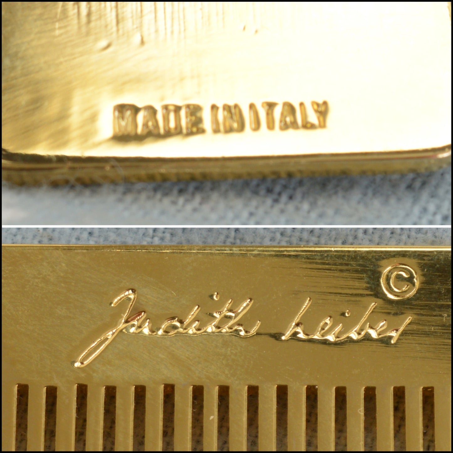 RDC14972 JUDITH LEIBER Red Crystal Minaudiere Evening Bag