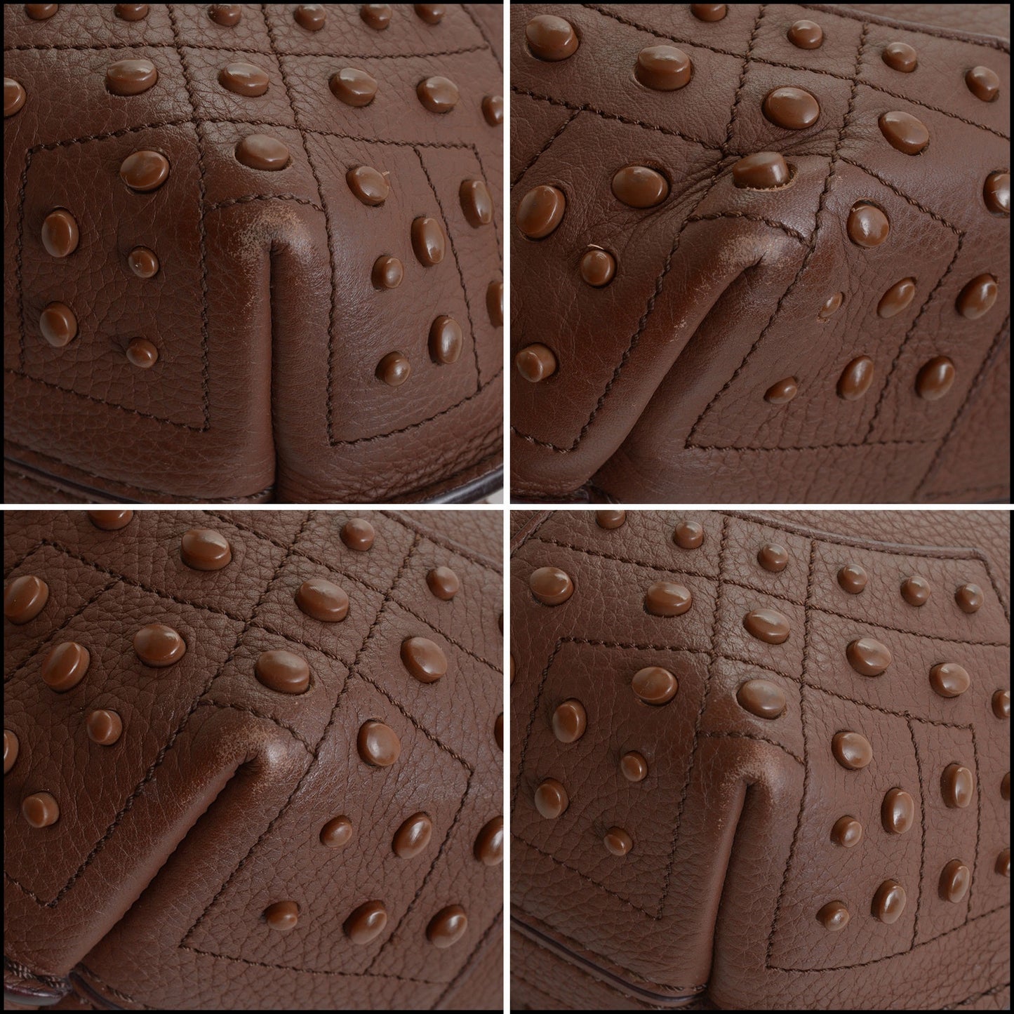 RDC14902 TOD'S Brown Tote Wave