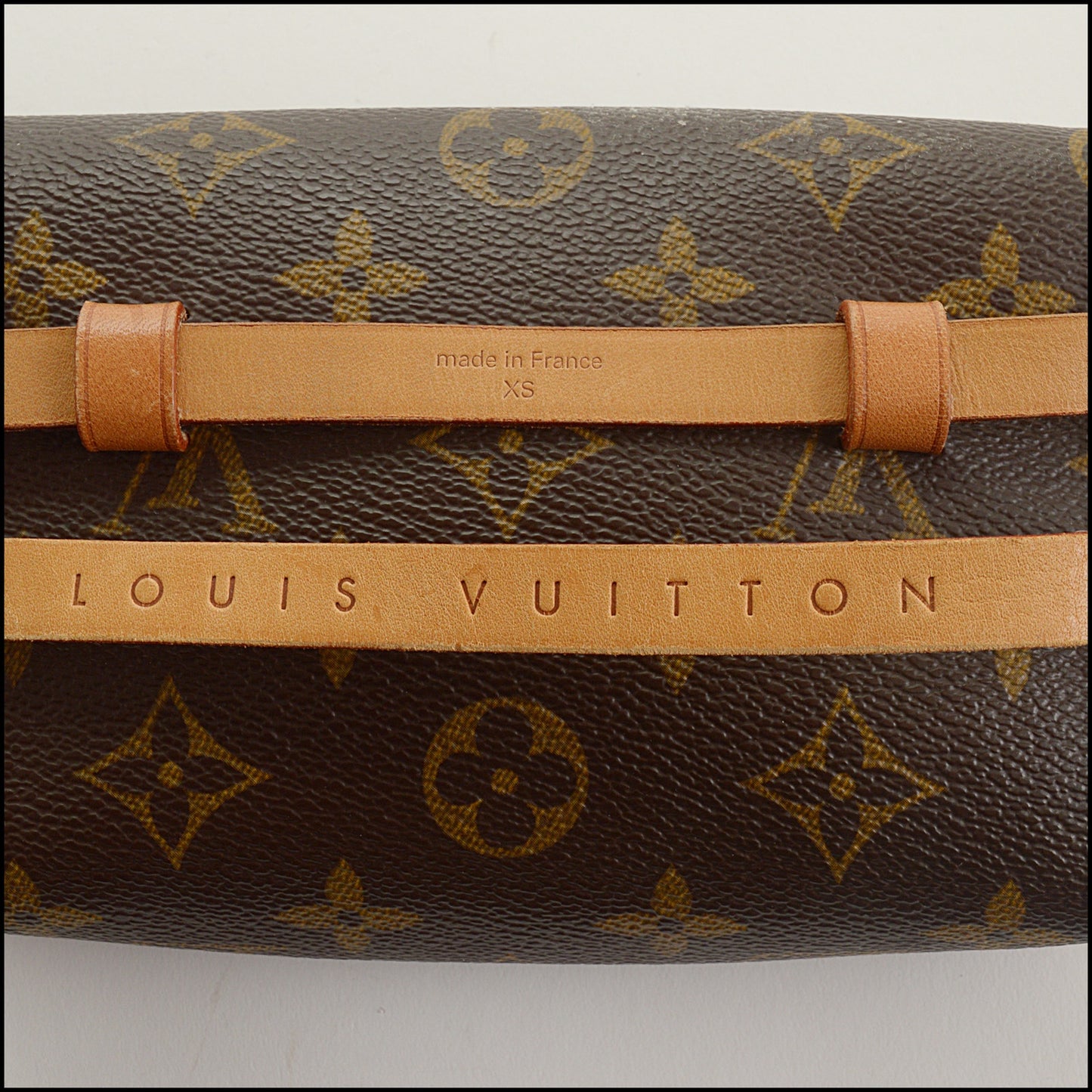 RDC15443 LOUIS VUITTON '00 Brown Monogram Pochette Florentine Belt Bag