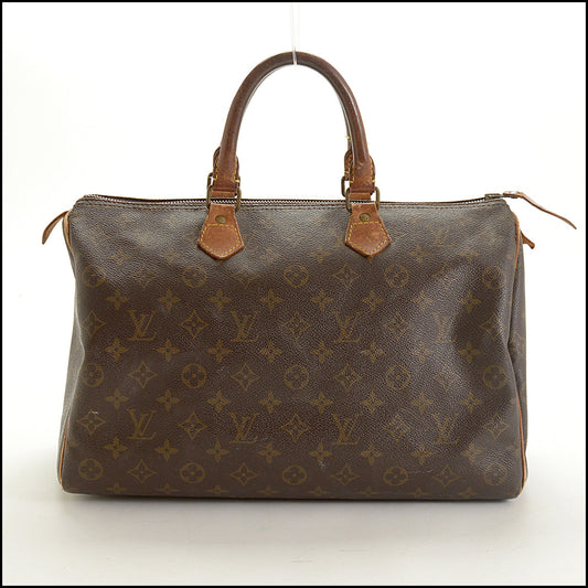 RDC15178 LOUIS VUITTON '82 Vintage Brown Monogram Speedy 35