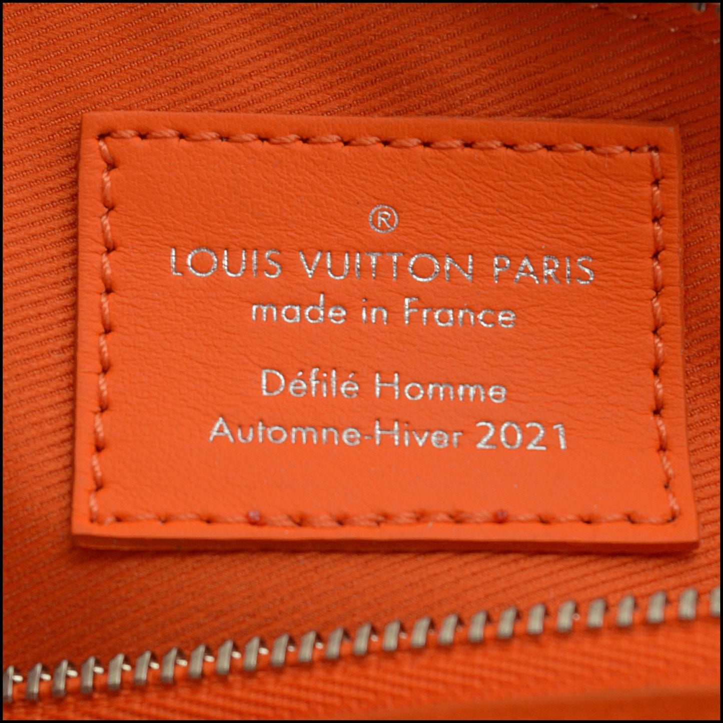 RDC15102 LOUIS VUITTON Limited Edition Orange Carrot Pouch