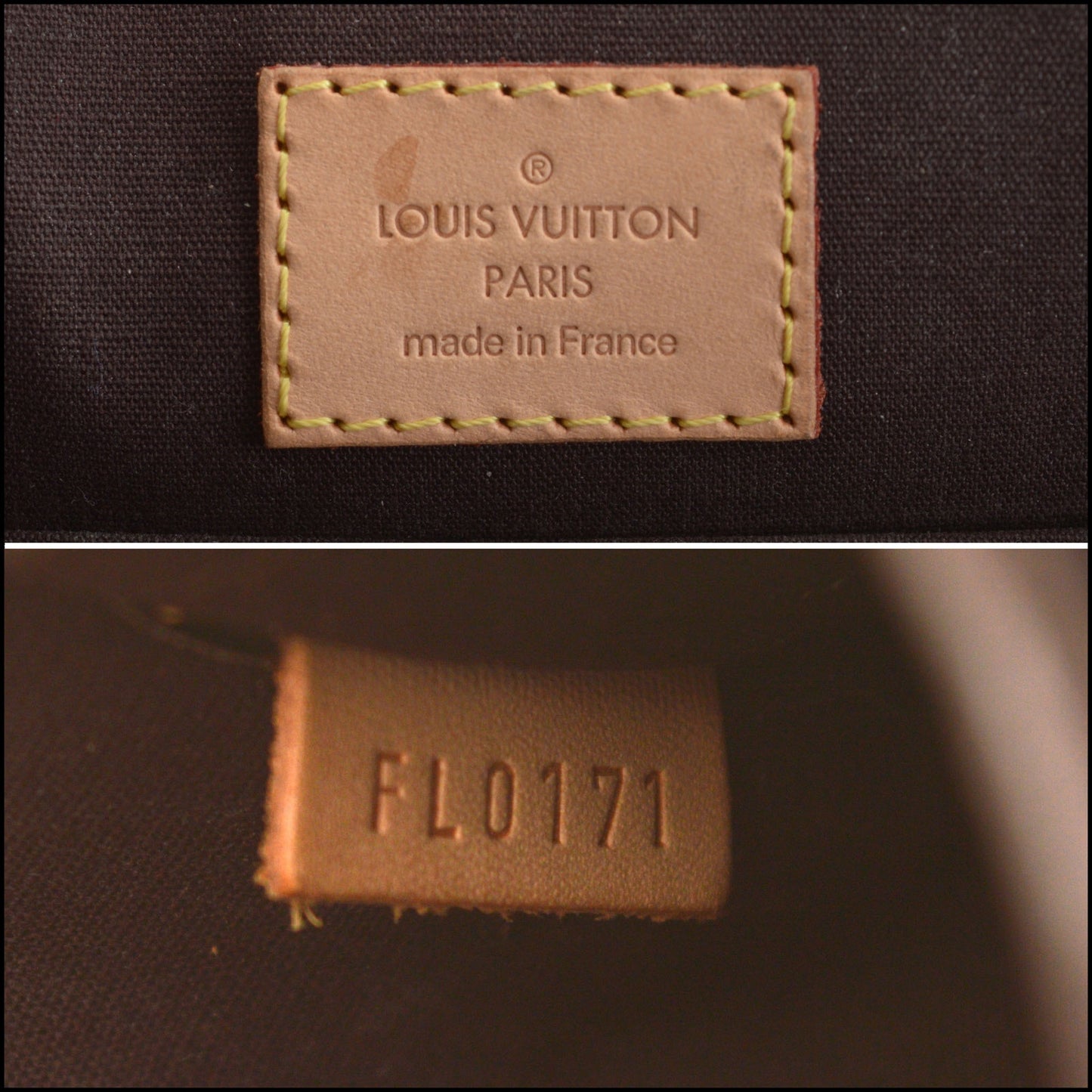 RDC14500 LOUIS VUITTON 2011 Amarante Monogram Vernis Sherwood PM