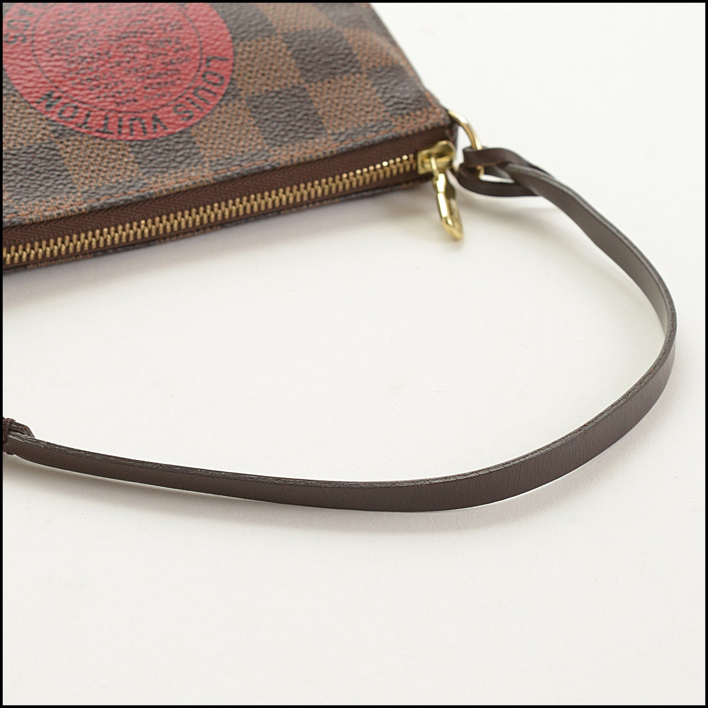 RDC15602 LOUIS VUITTON '08 Damier Ebene "Trunks & Bags" Mini Pouch