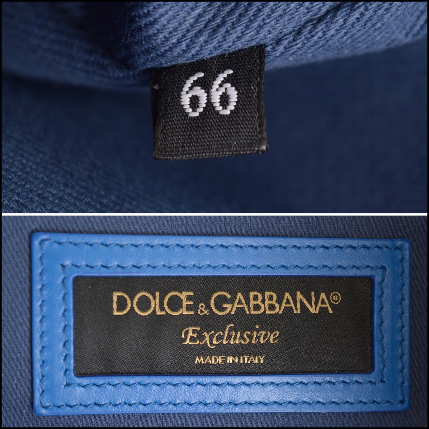 RDC15577 DOLCE & GABBANA Blue Exclusive Floral Denim Tote Bag