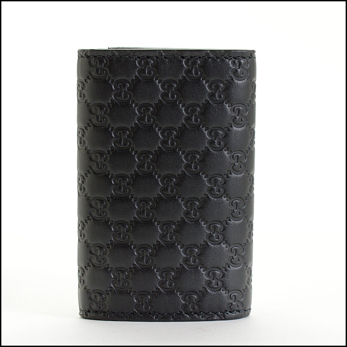 RDC14602 GUCCI Black Guccisima Leather 6-Key Case Holder