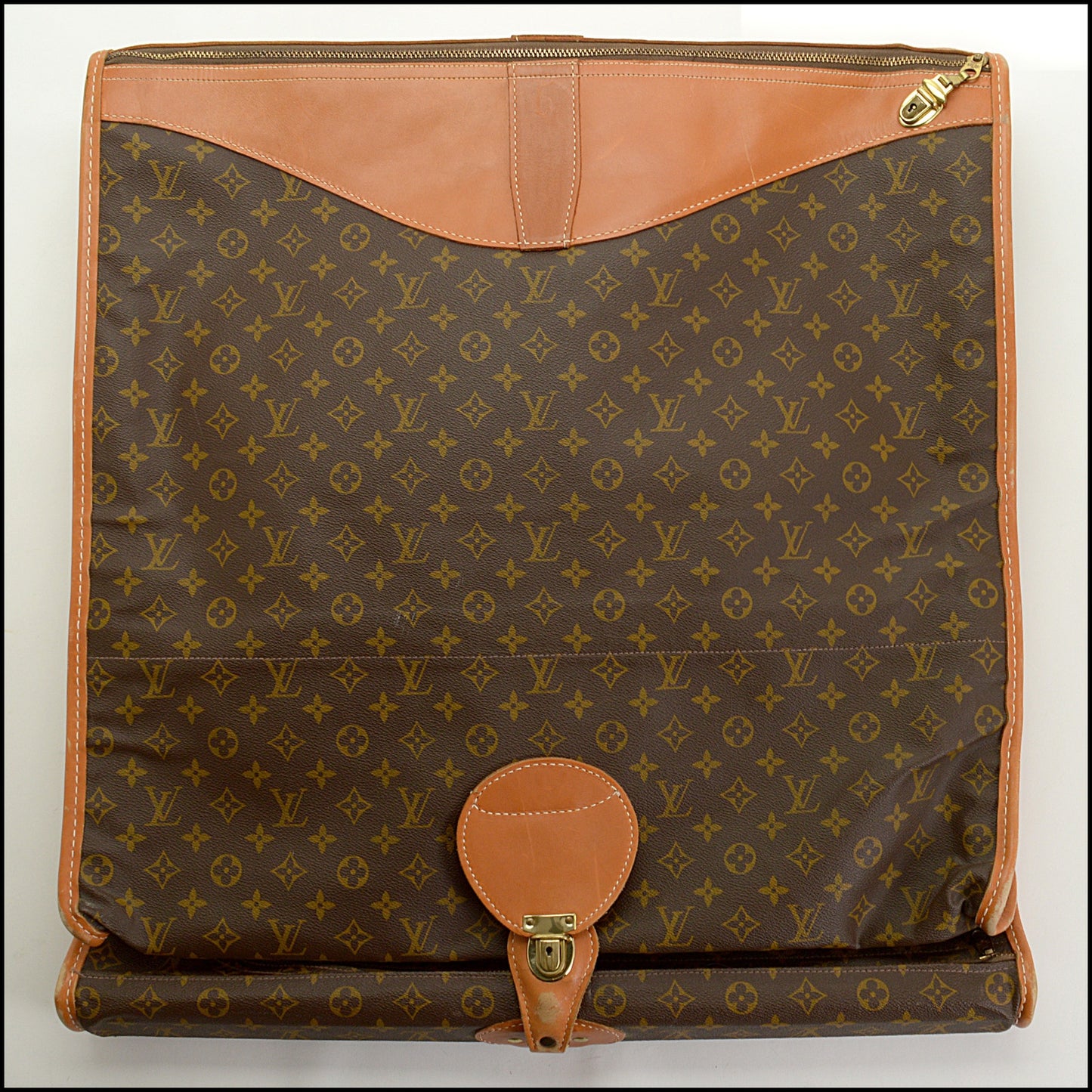 RDC15084 LOUIS VUITTON Vintage French Co. LV Monogram Long Folding Garment Bag
