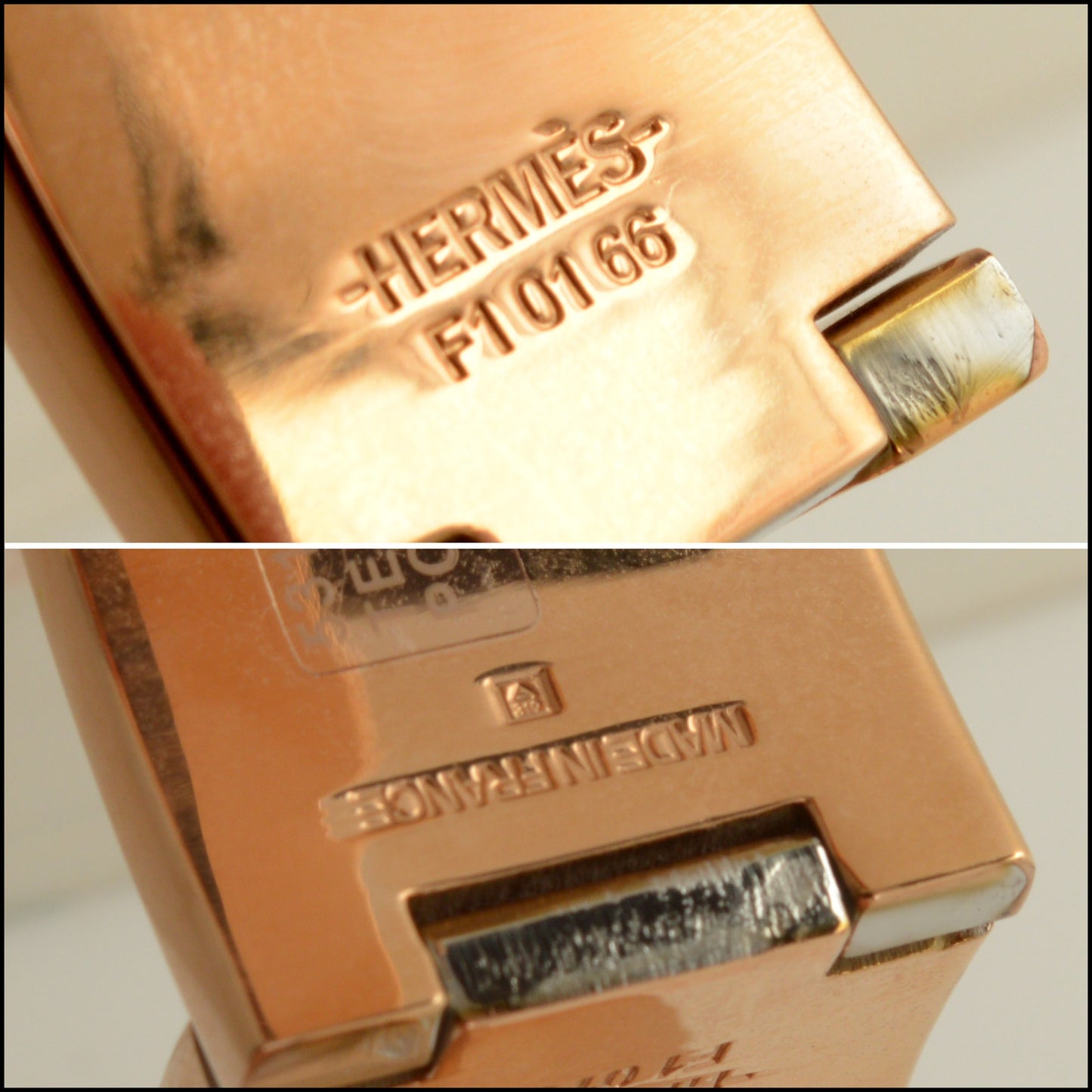 RDC15439 HERMES Blue Dans le Nuages Wide Clic Clac H Bracelet Size XS T1