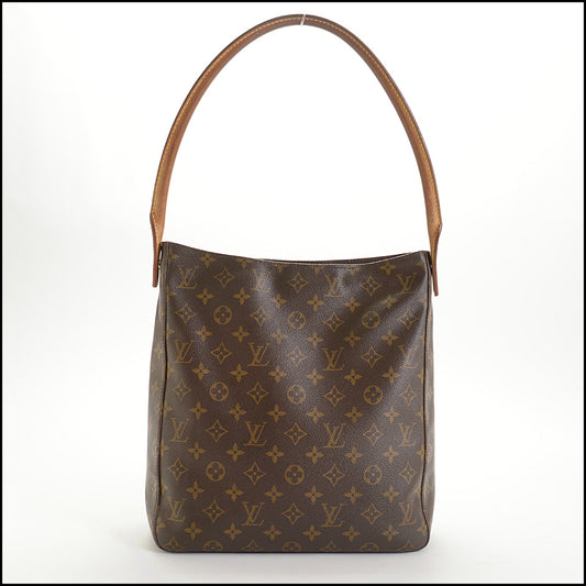 RDC14882 LOUIS VUITTON '01 LV Monogram Looping GM Bag